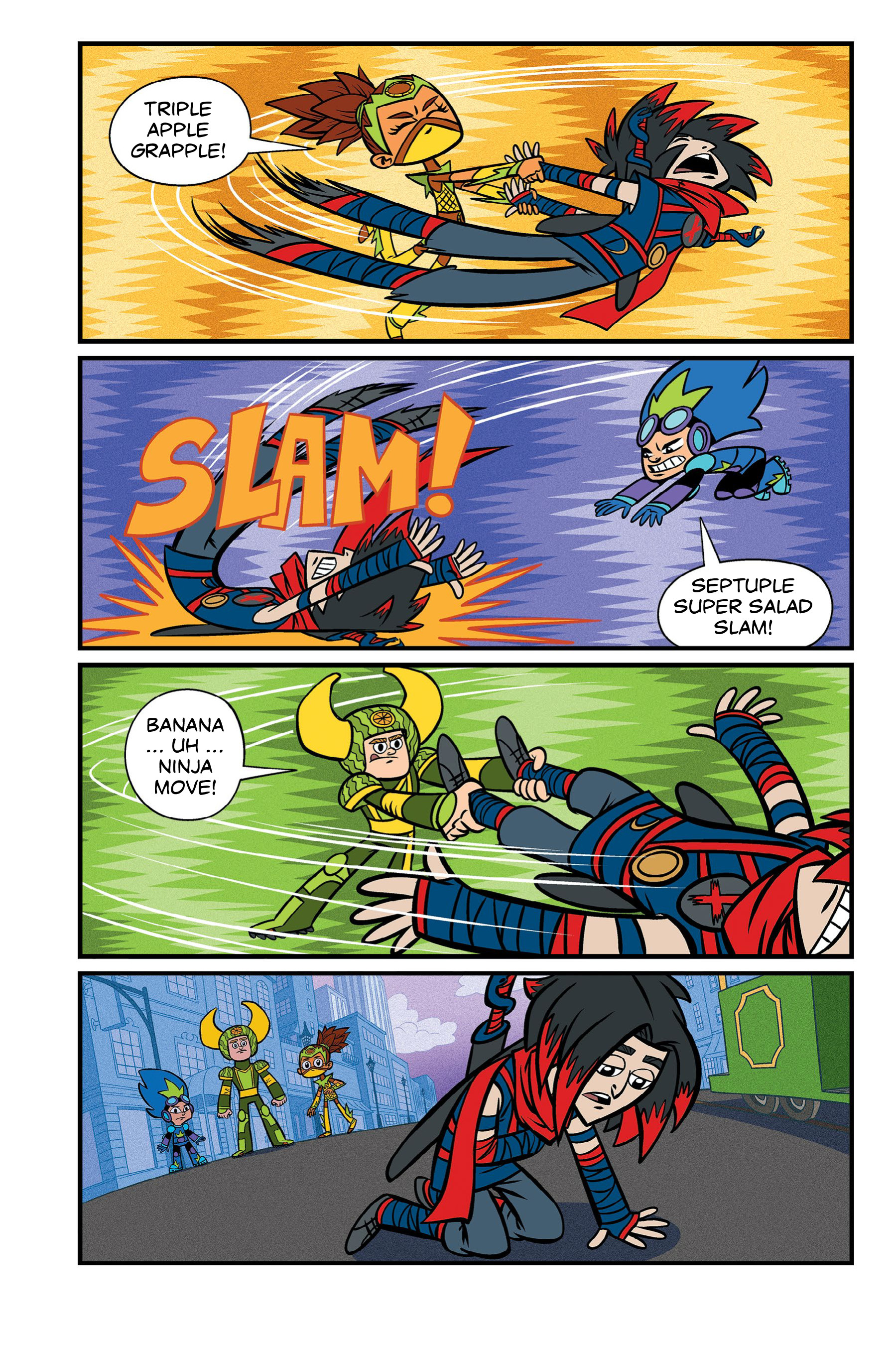 Read online Fruit Ninja: Frenzy Force comic -  Issue # TPB - 68