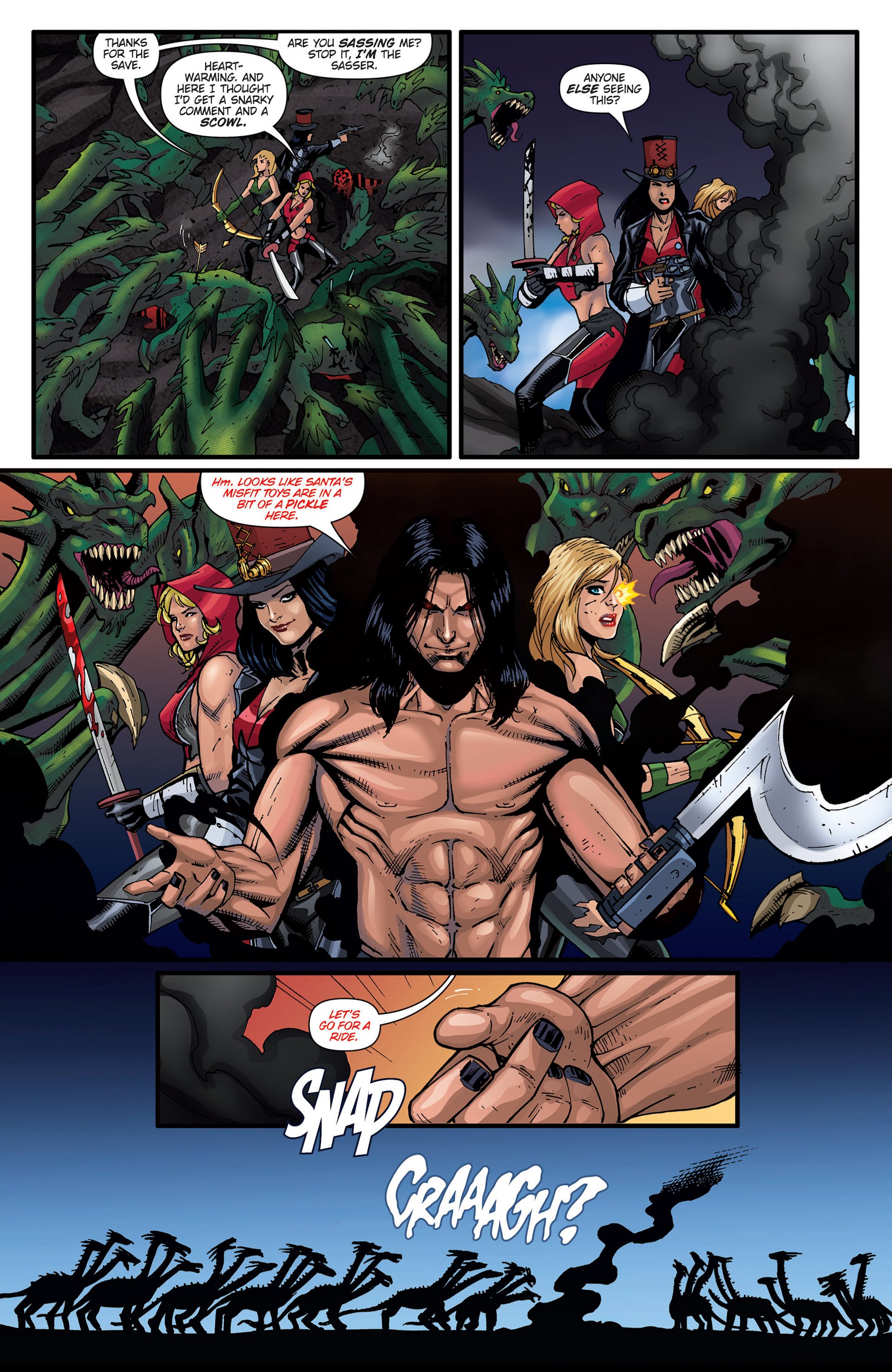 Read online Grimm Fairy Tales presents Realm Knights comic -  Issue #3 - 7