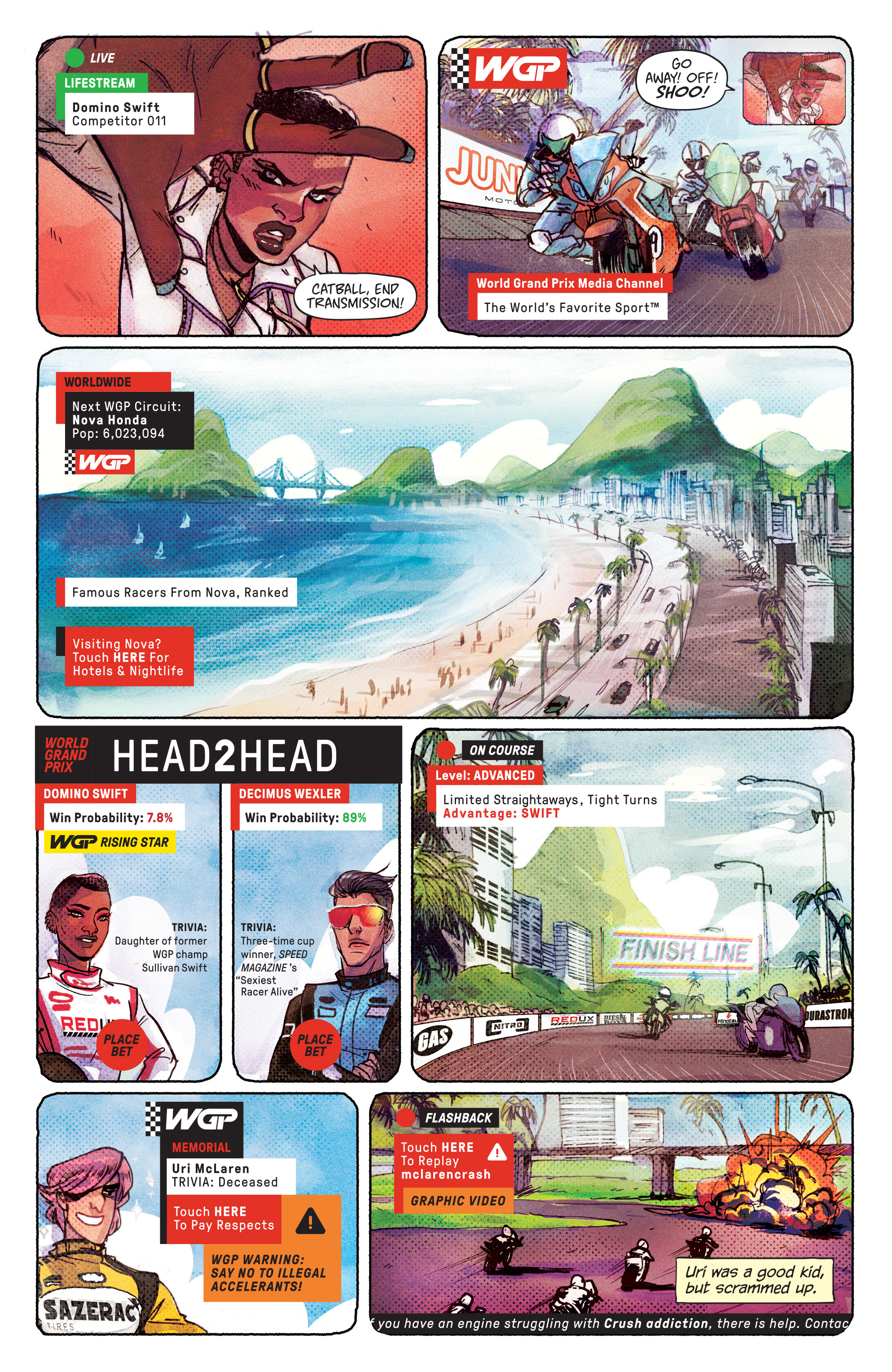 Read online Motor Crush comic -  Issue #1 - 6