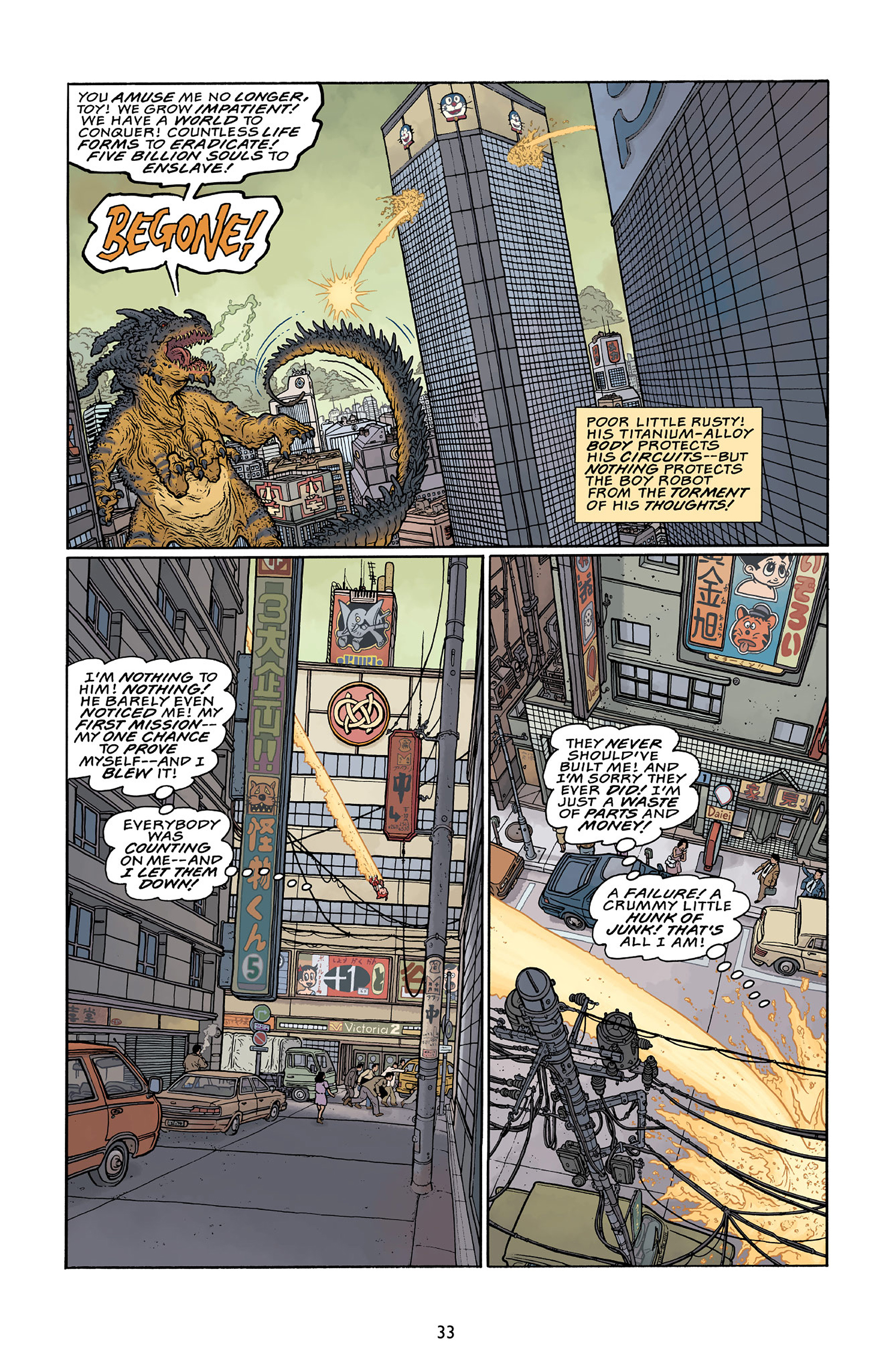 Read online The Big Guy and Rusty the Boy Robot (2023) comic -  Issue # TPB - 31