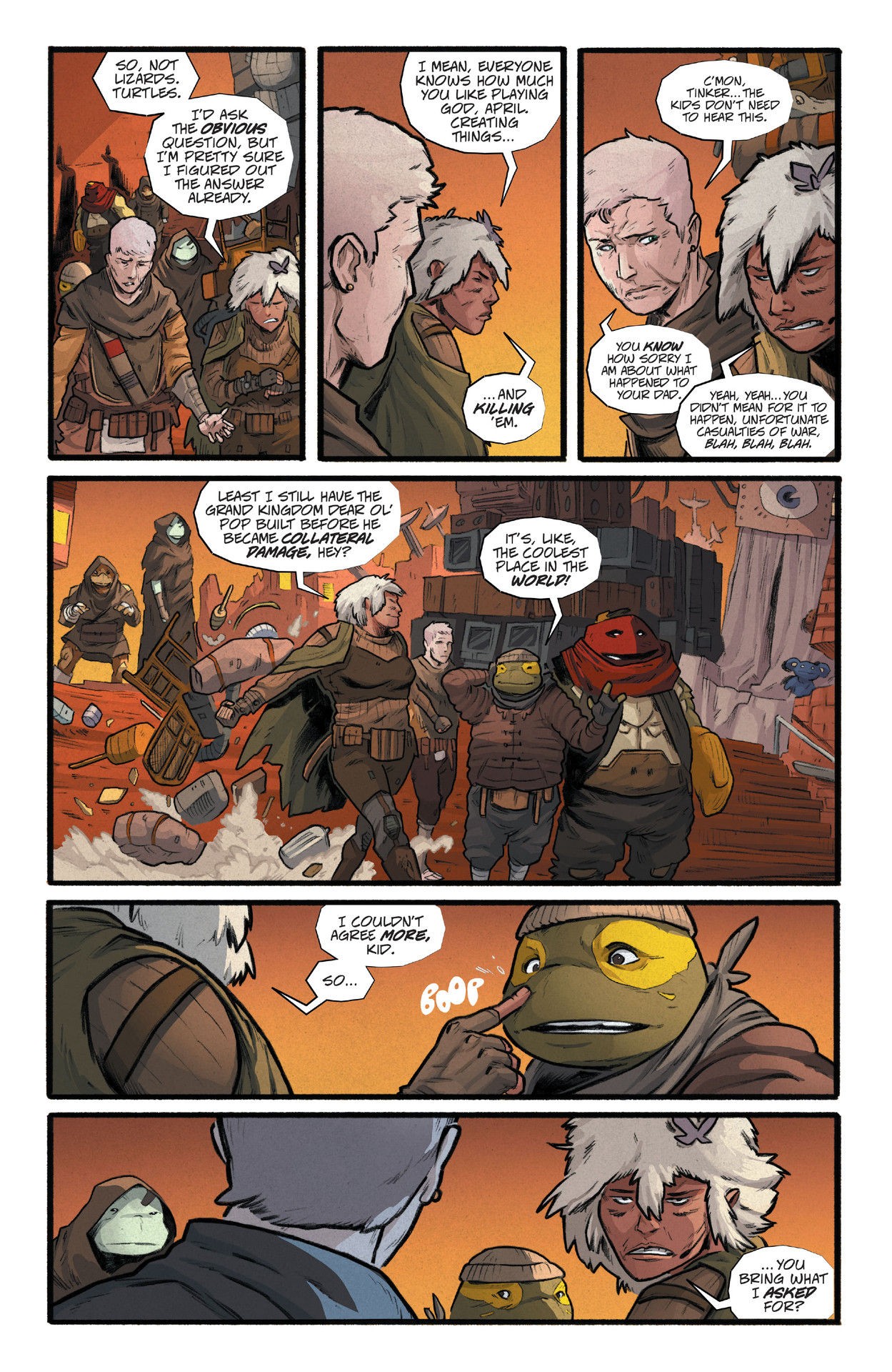 Read online Teenage Mutant Ninja Turtles: The Last Ronin - Lost Day Special comic -  Issue # Full - 18