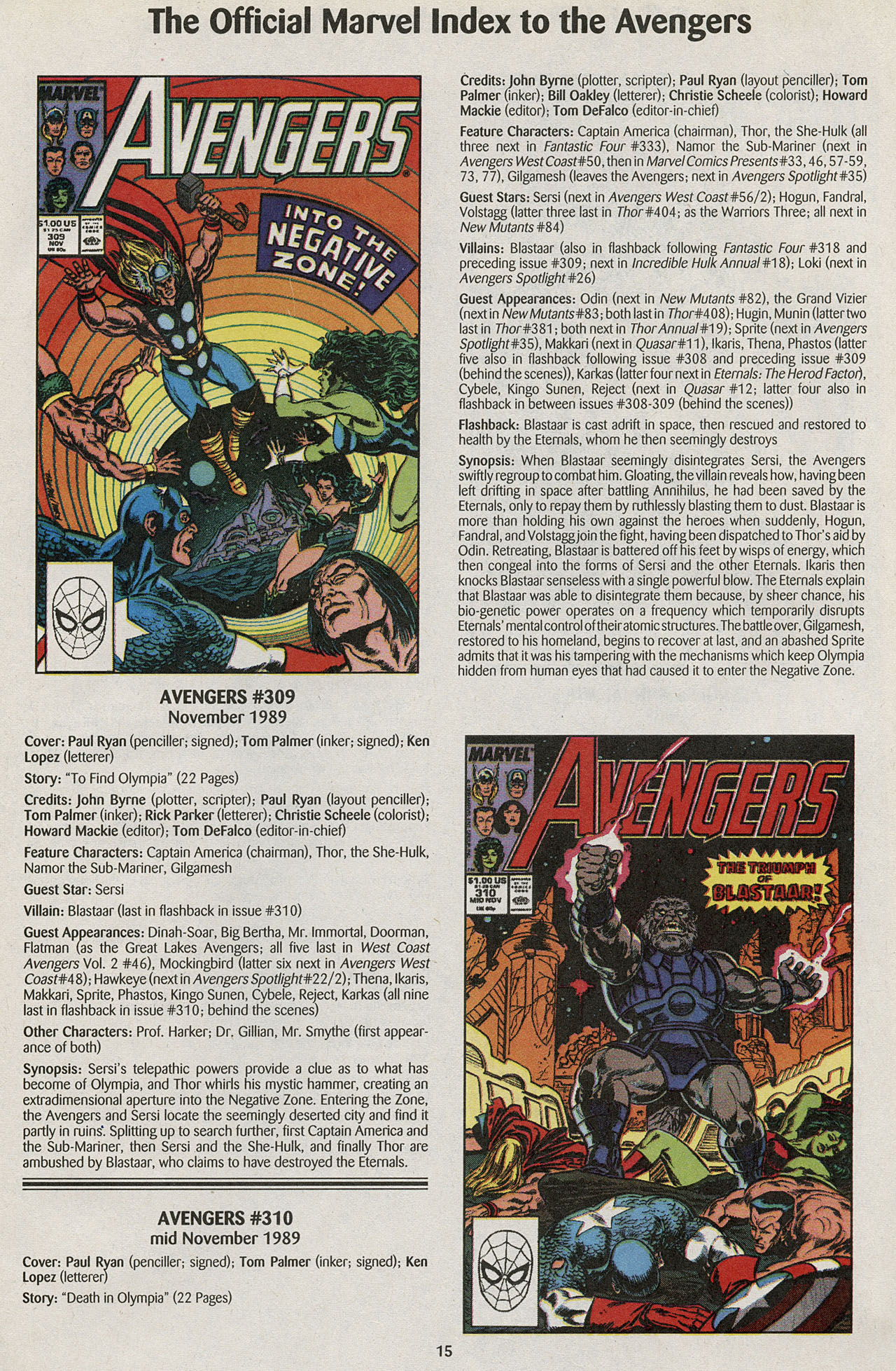 Read online The Official Marvel Index to the Avengers comic -  Issue #6 - 17