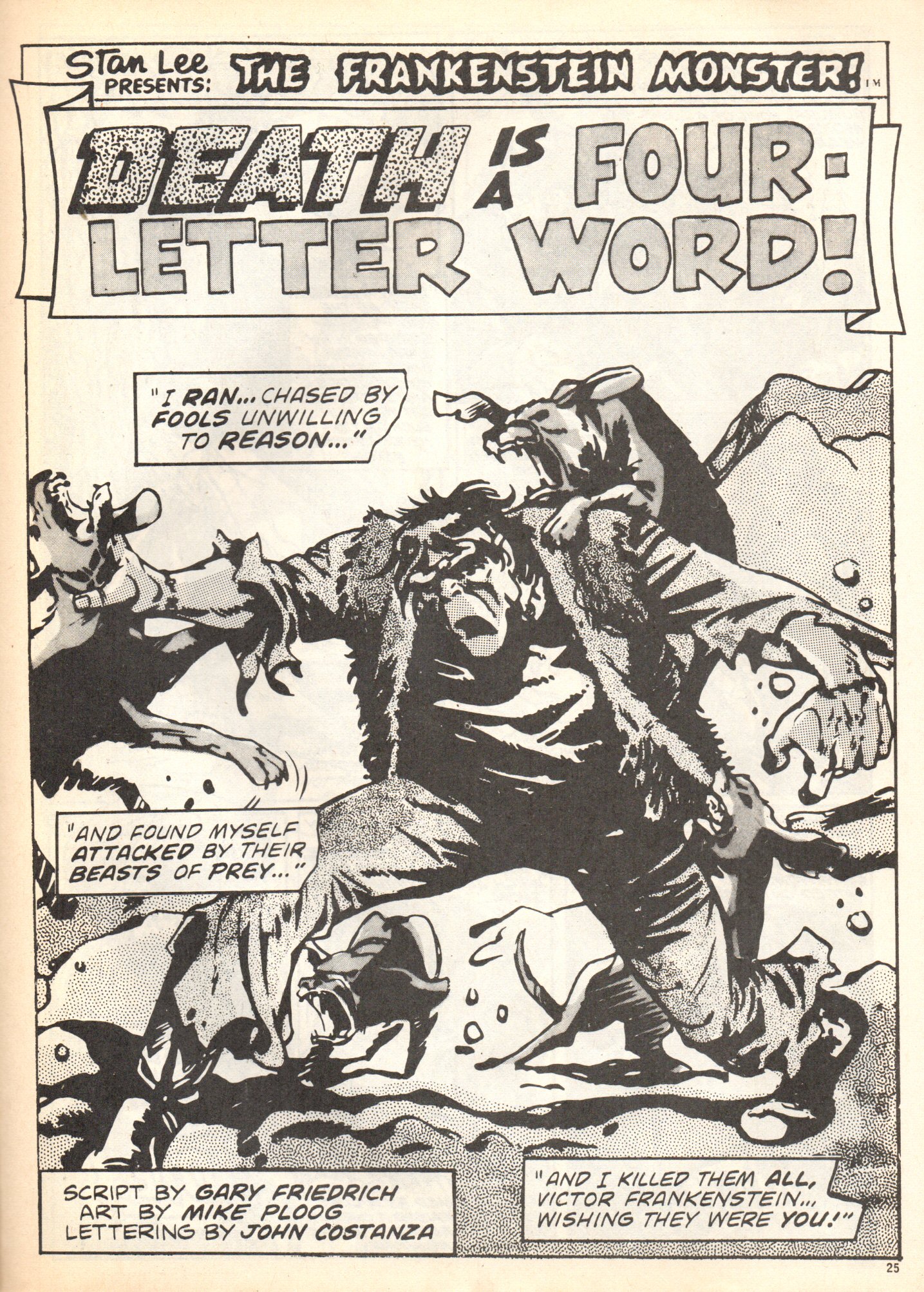 Read online Dracula Lives (1974) comic -  Issue #4 - 25