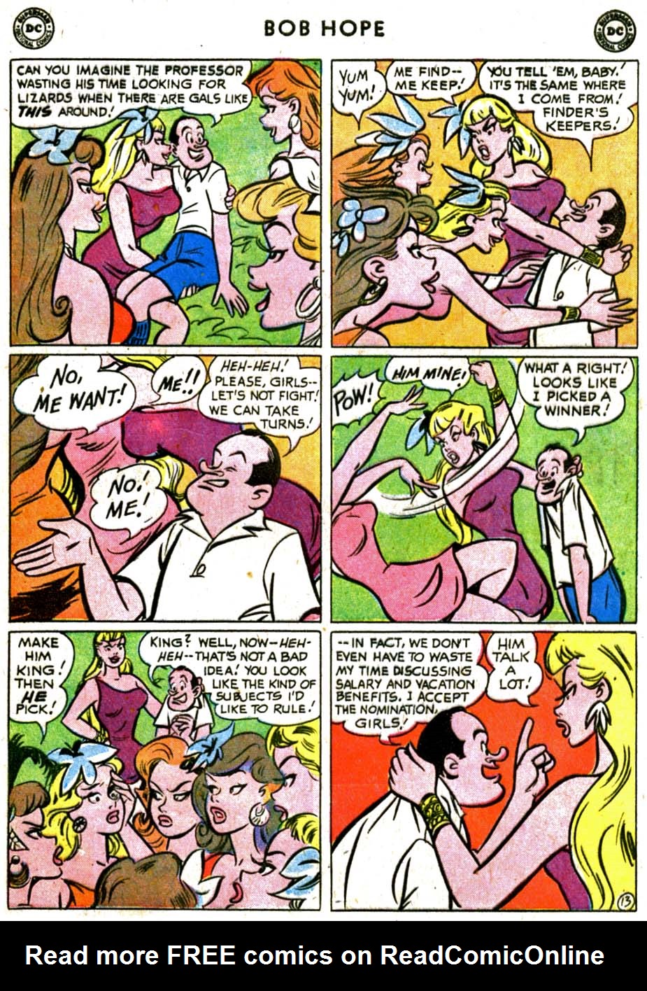 Read online The Adventures of Bob Hope comic -  Issue #65 - 17