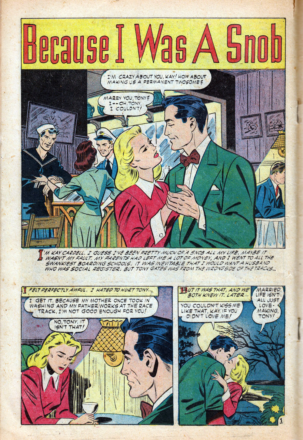 Read online Glamorous Romances comic -  Issue #50 - 18