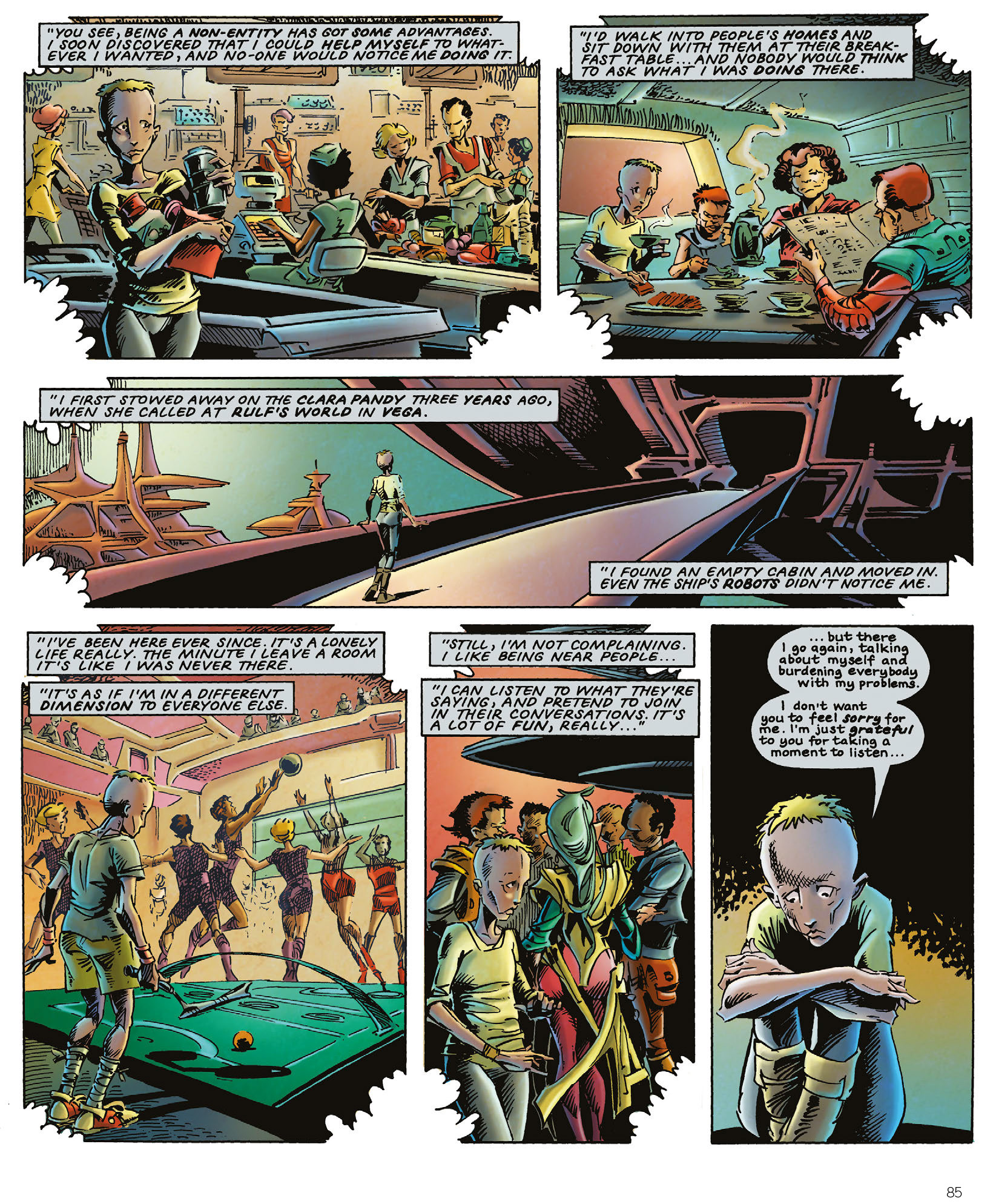 Read online The Ballad of Halo Jones: Full Colour Omnibus Edition comic -  Issue # TPB (Part 1) - 87