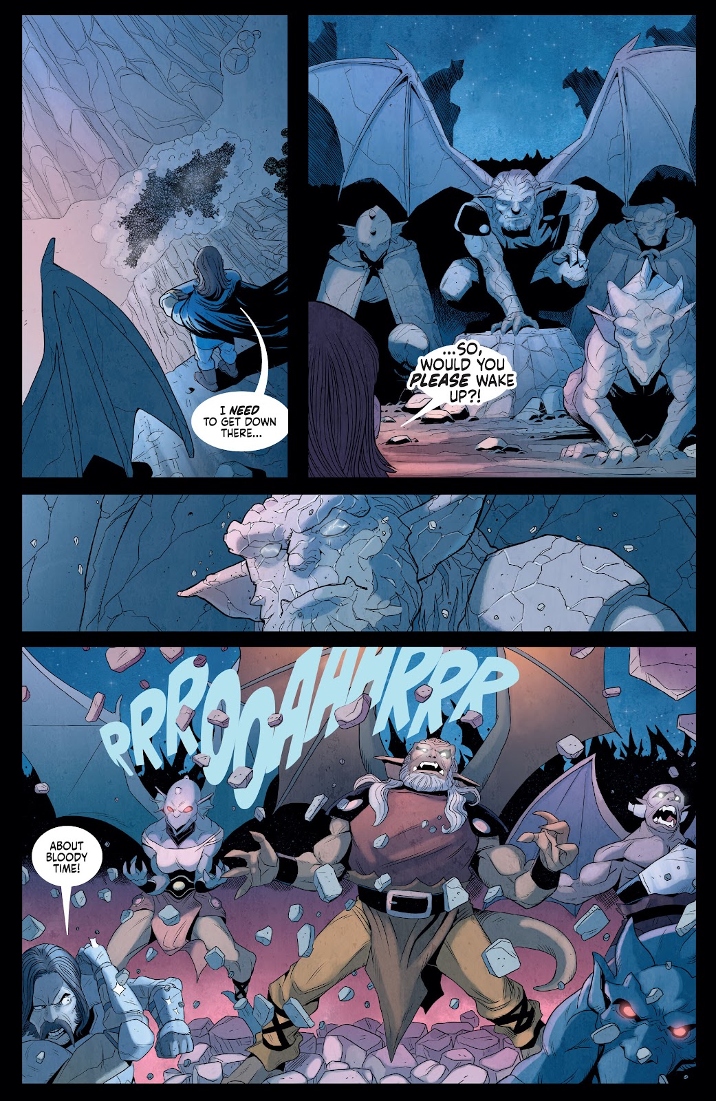 Gargoyles: Dark Ages issue 1 - Page 28
