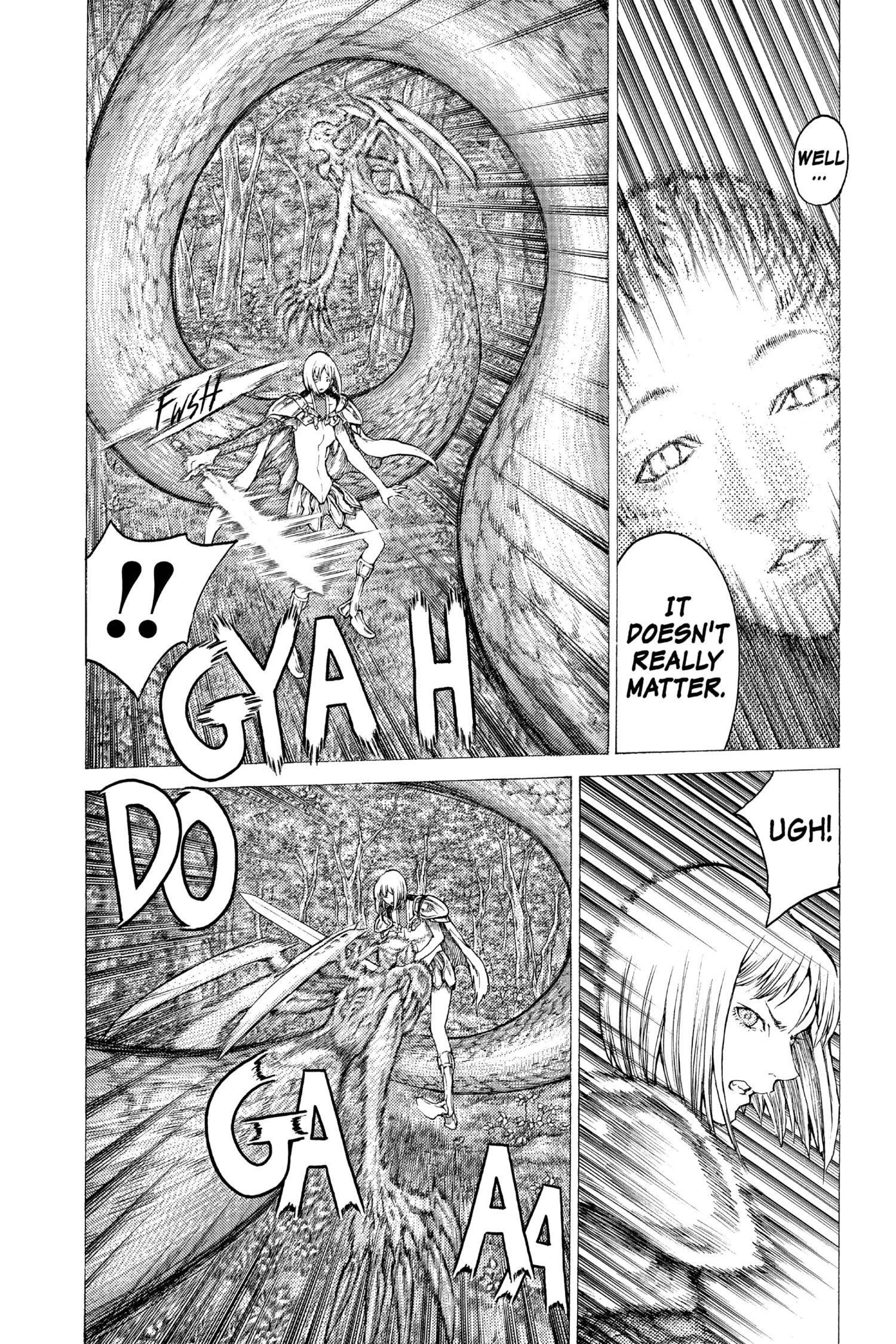Read online Claymore comic -  Issue #7 - 152