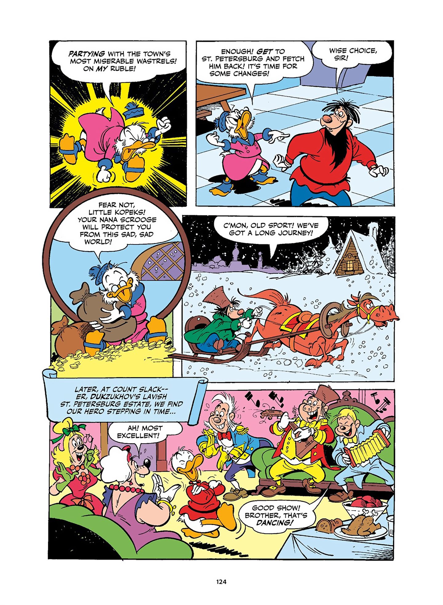 Read online Uncle Scrooge and Donald Duck in Les Misérables and War and Peace comic -  Issue # TPB (Part 2) - 24