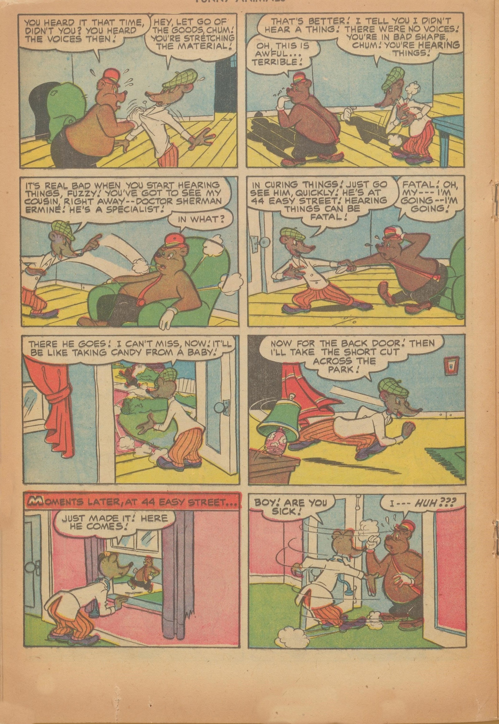 Read online Fawcett's Funny Animals comic -  Issue #76 - 20