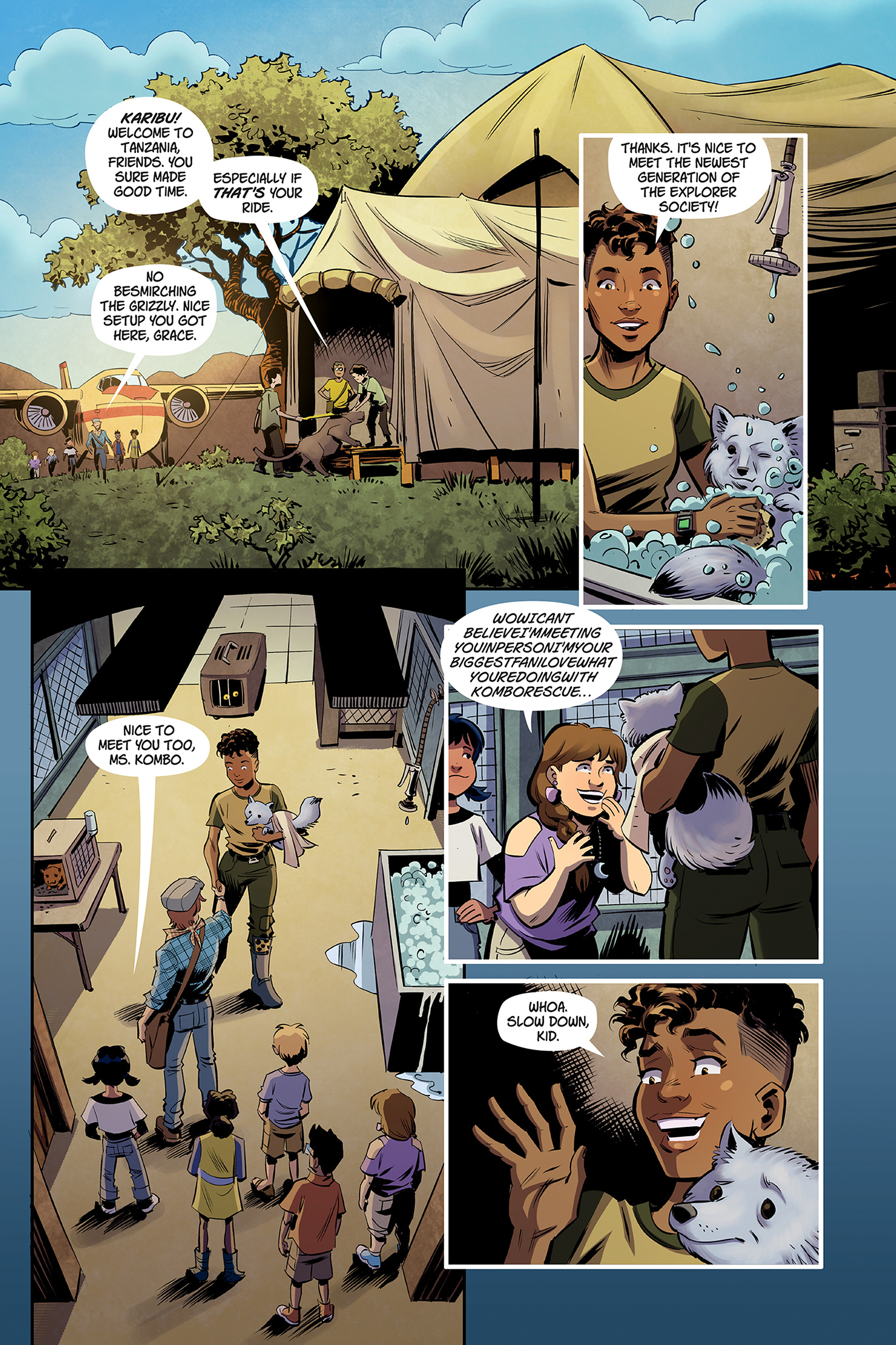 Read online Trackers Presents: Captain Nick & The Explorer Society - Compass of Mems comic -  Issue # TPB (Part 1) - 78