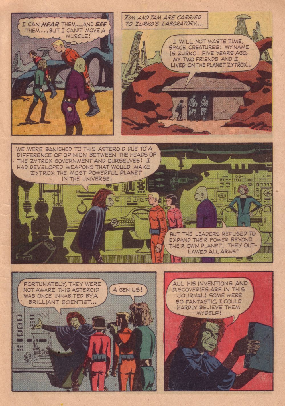 Read online Space Family Robinson comic -  Issue #6 - 7