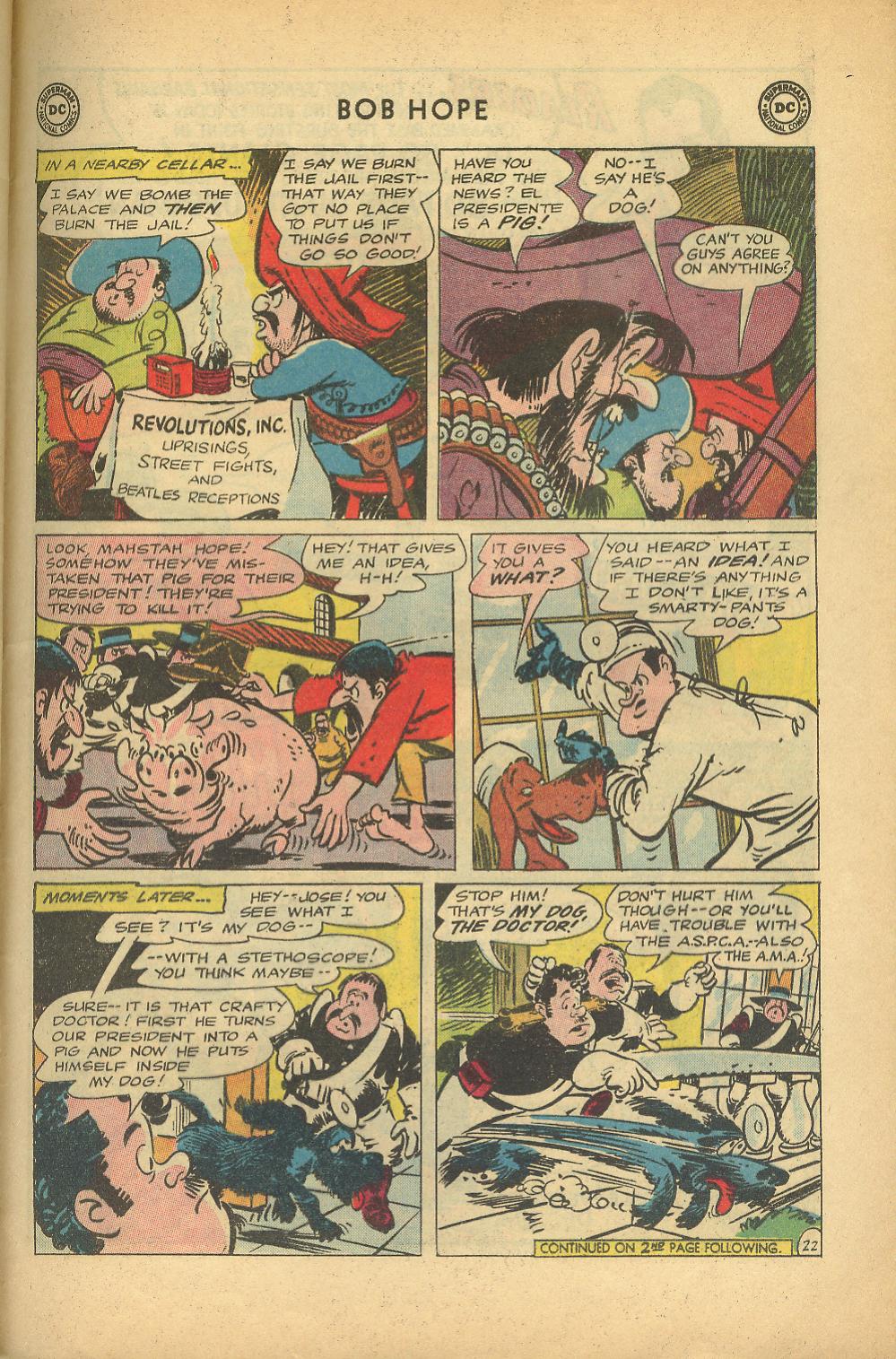 Read online The Adventures of Bob Hope comic -  Issue #91 - 29