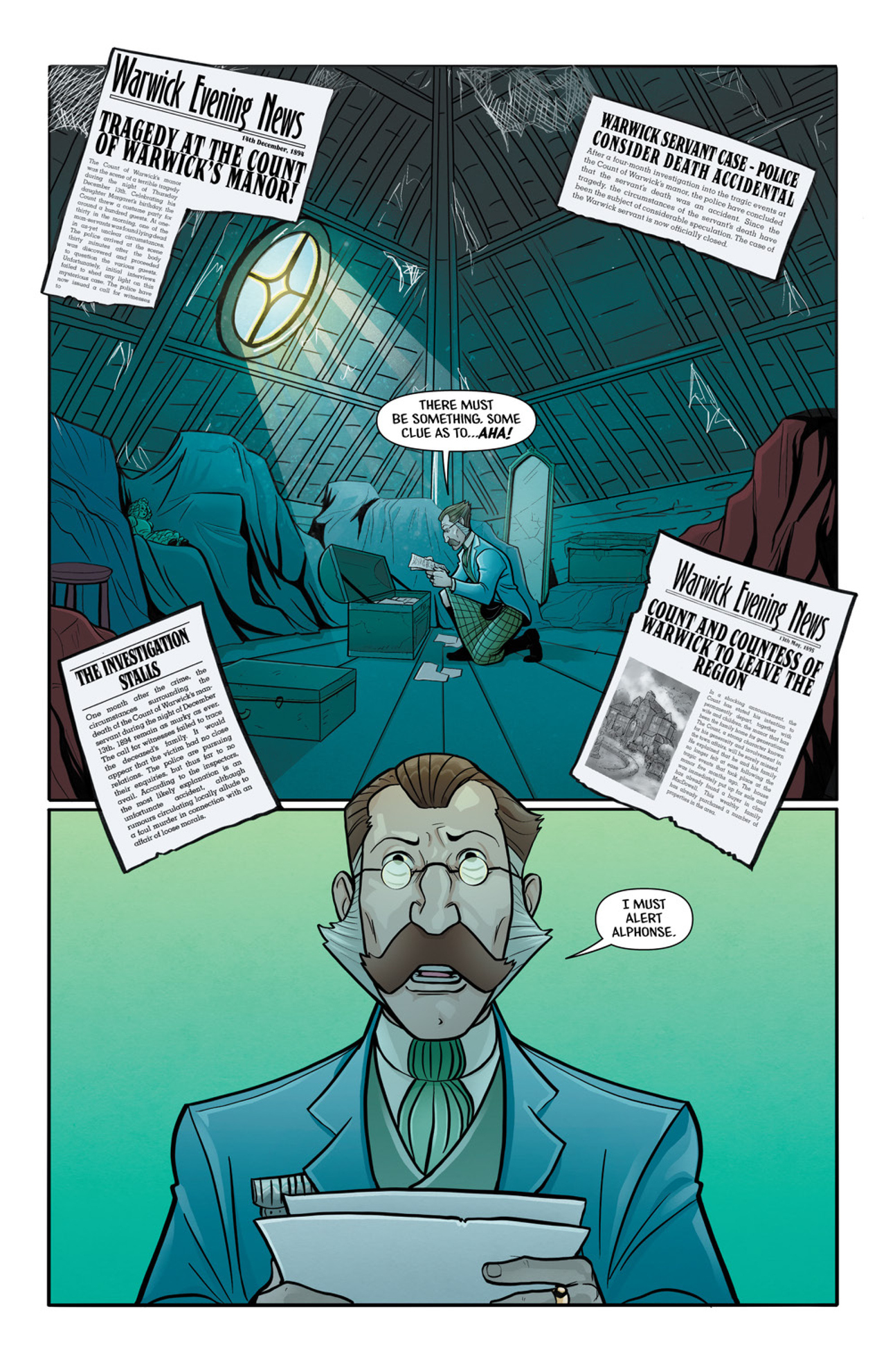 Read online Mysterium comic -  Issue #1 - 11