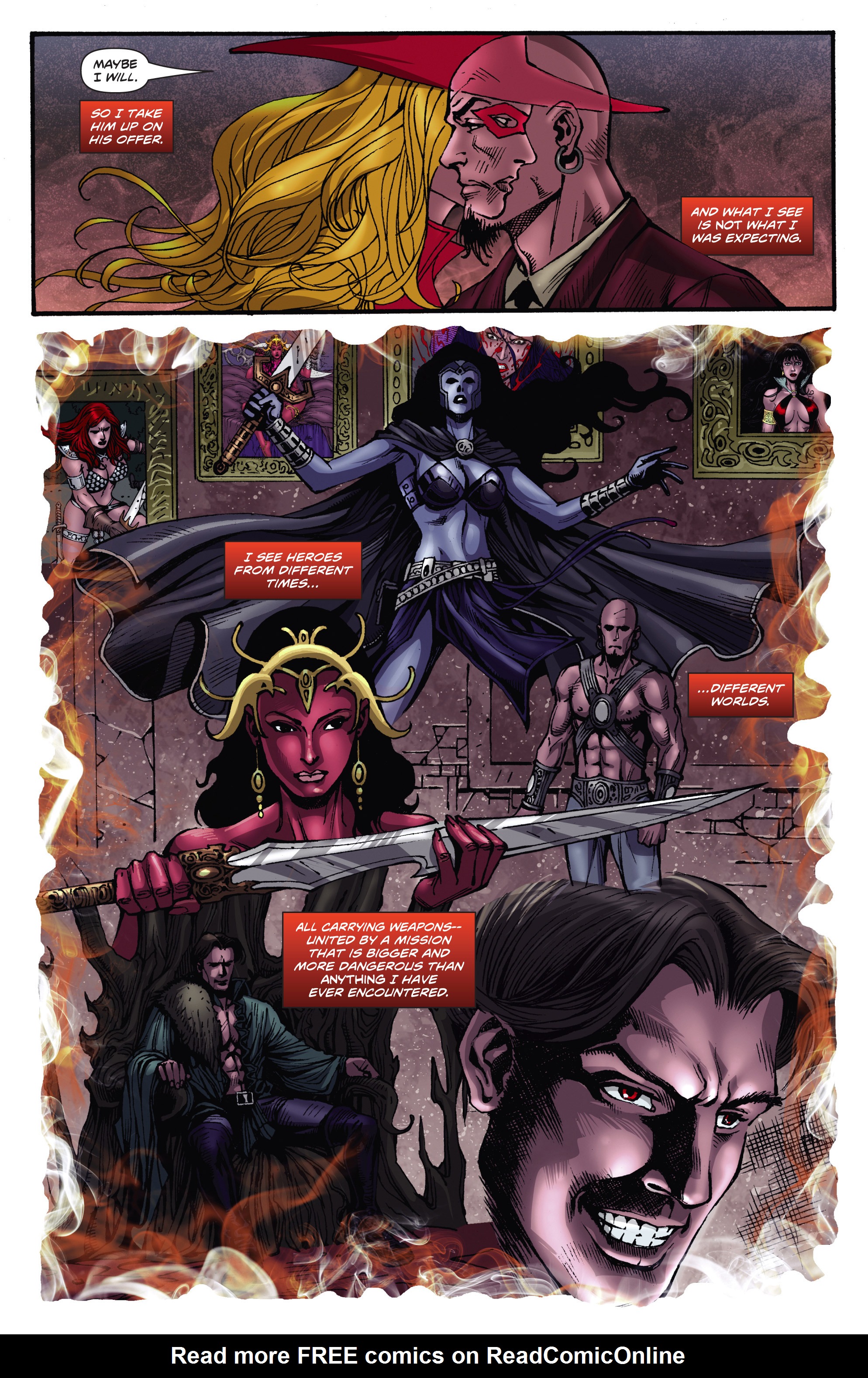 Read online Swords of Sorrow: Masquerade & Kato comic -  Issue # Full - 6