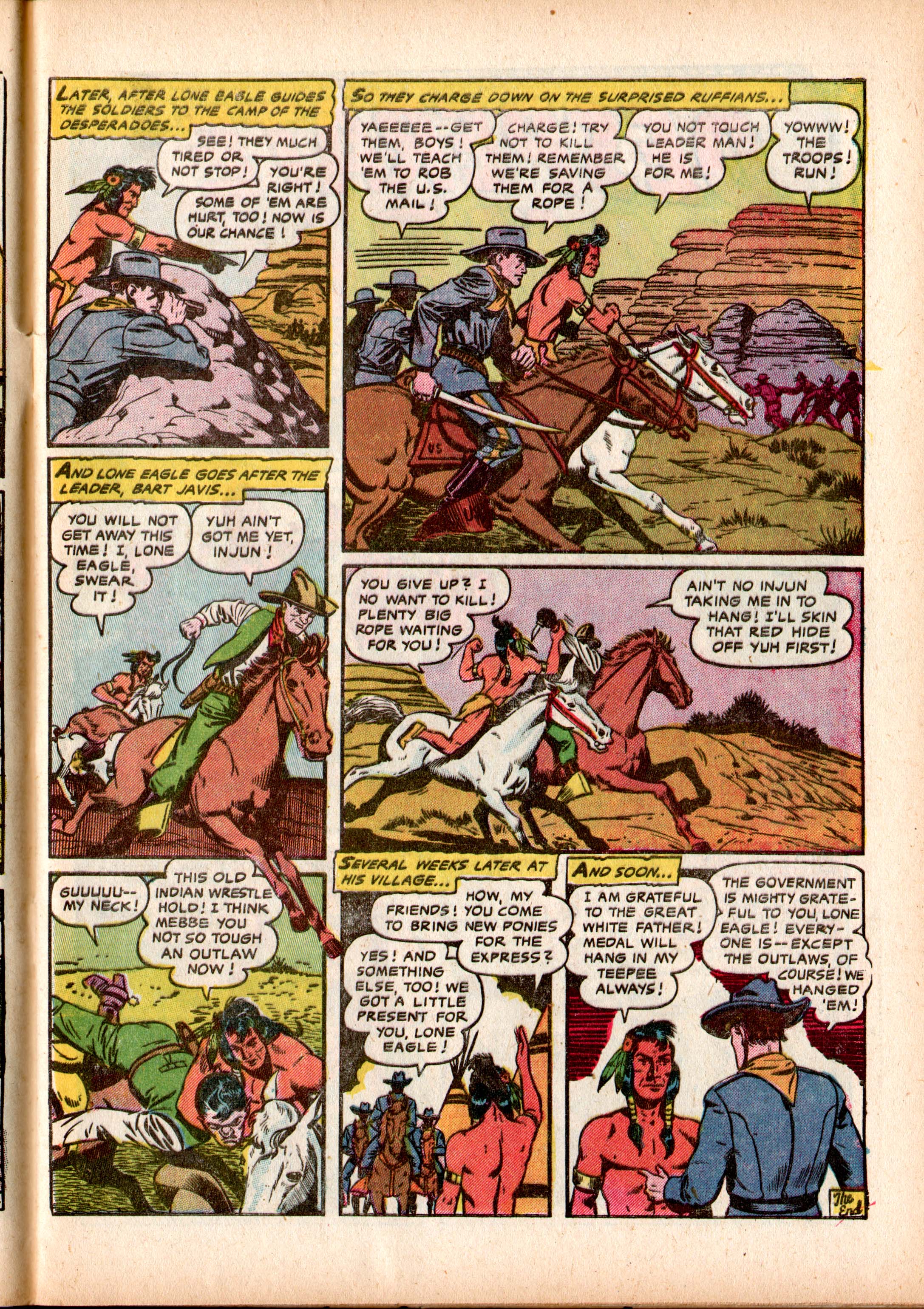Read online Lone Eagle comic -  Issue #3 - 9