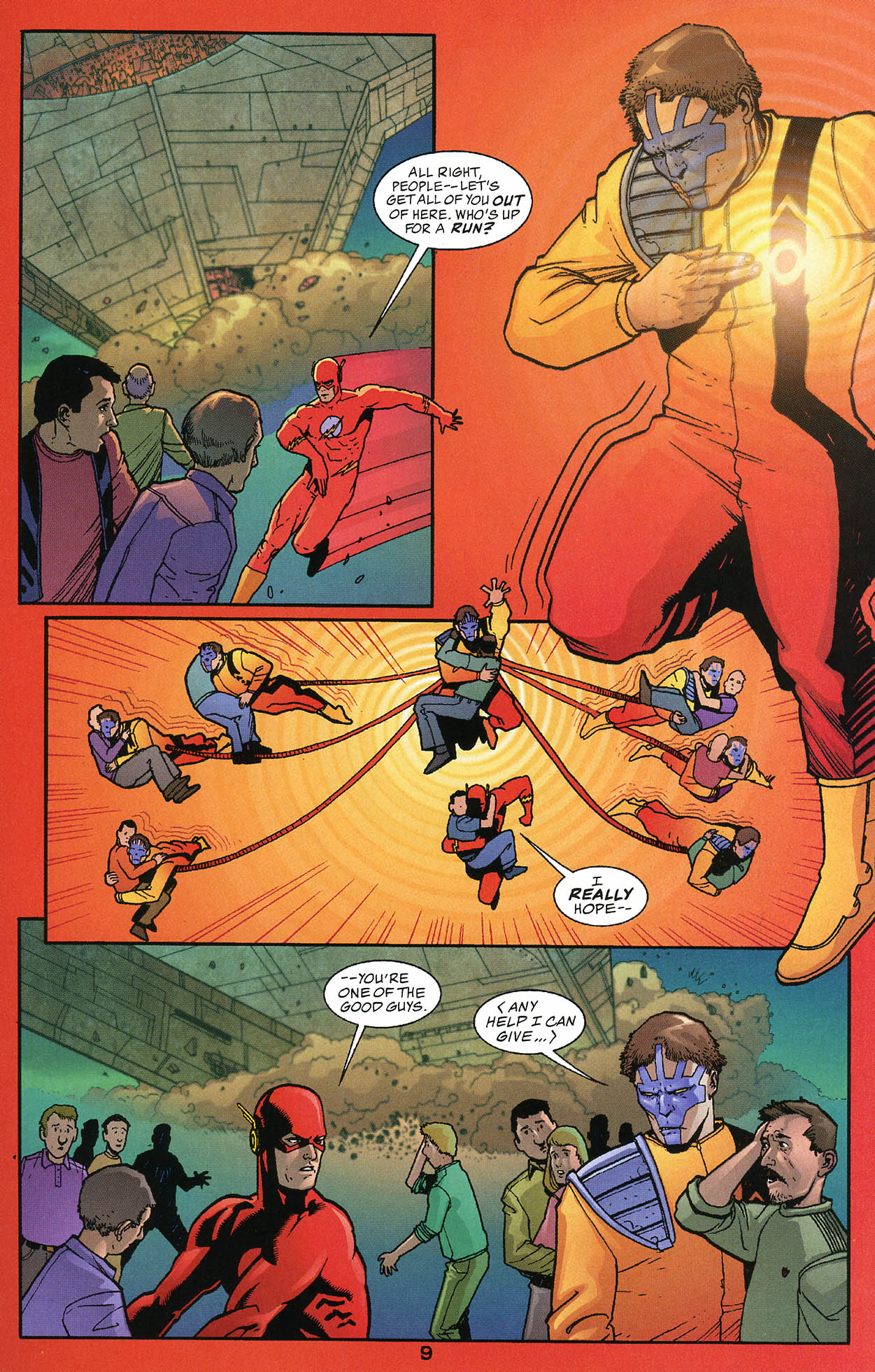 Read online JLA/Haven: Arrival comic -  Issue # Full - 9