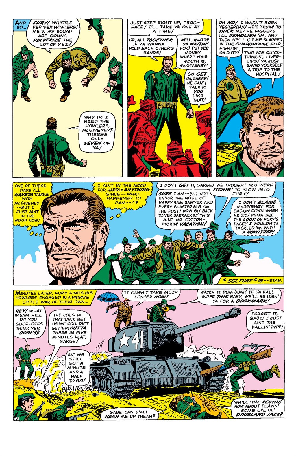 Read online Sgt. Fury Epic Collection: The Howling Commandos comic -  Issue #Sgt. Fury Epic Collection Berlin Breakout (Part 1) - 10