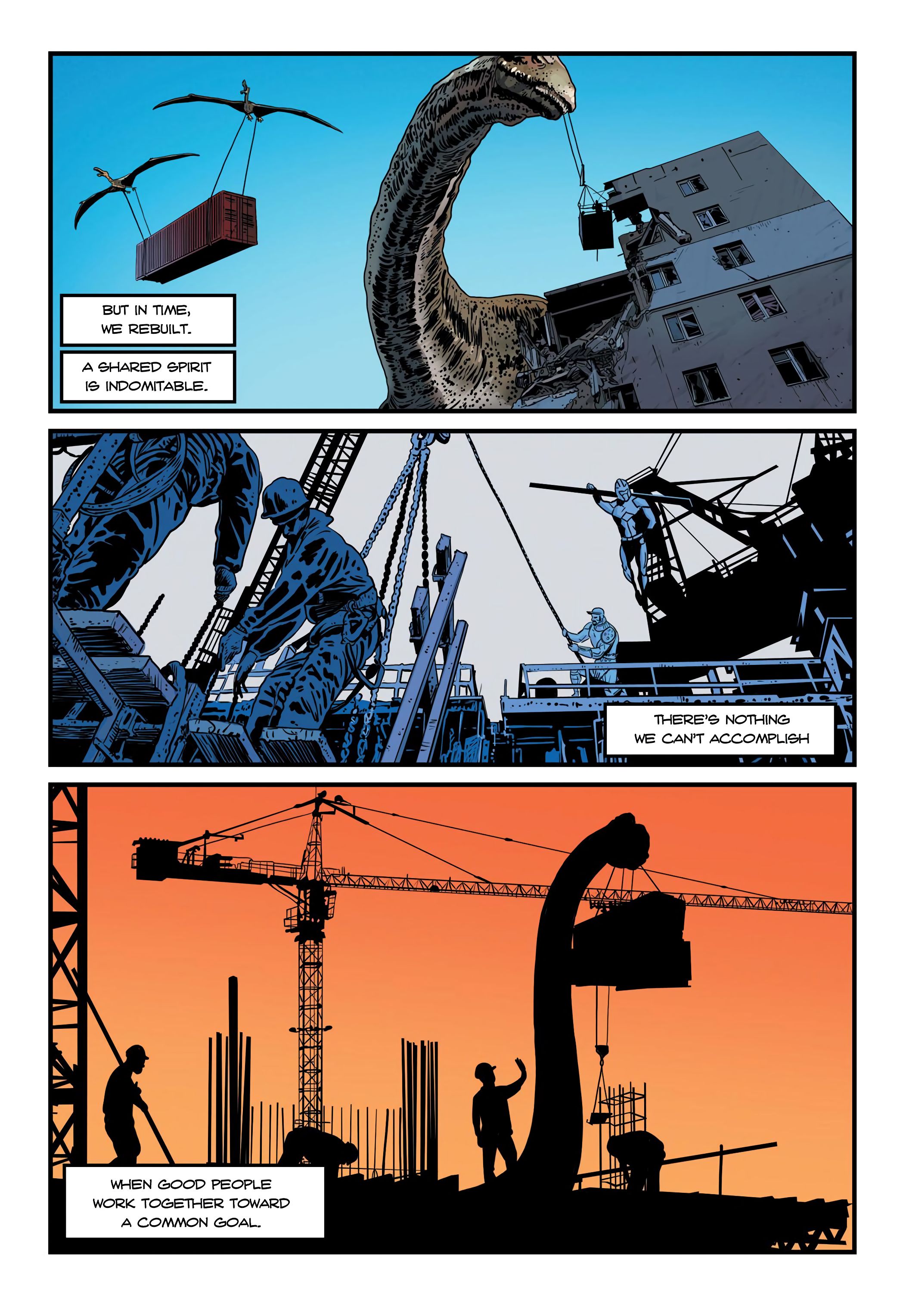 Read online Dinosaur Warrior comic -  Issue # TPB - 133