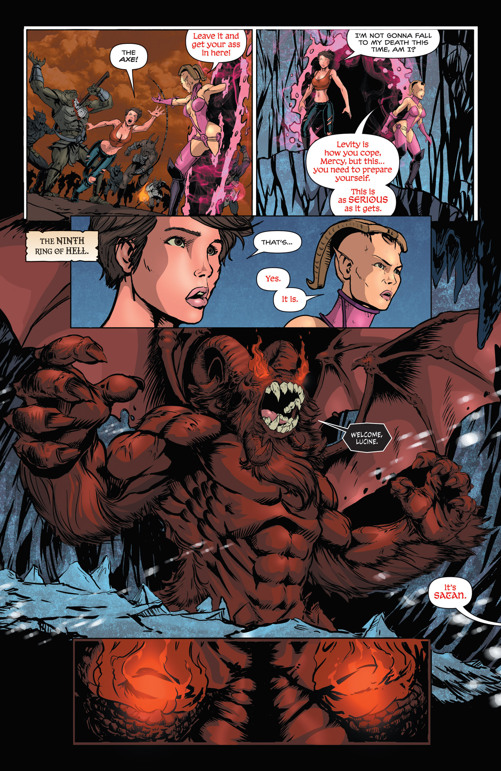 Read online Grimm Fairy Tales presents Inferno: Rings of Hell comic -  Issue #3 - 16