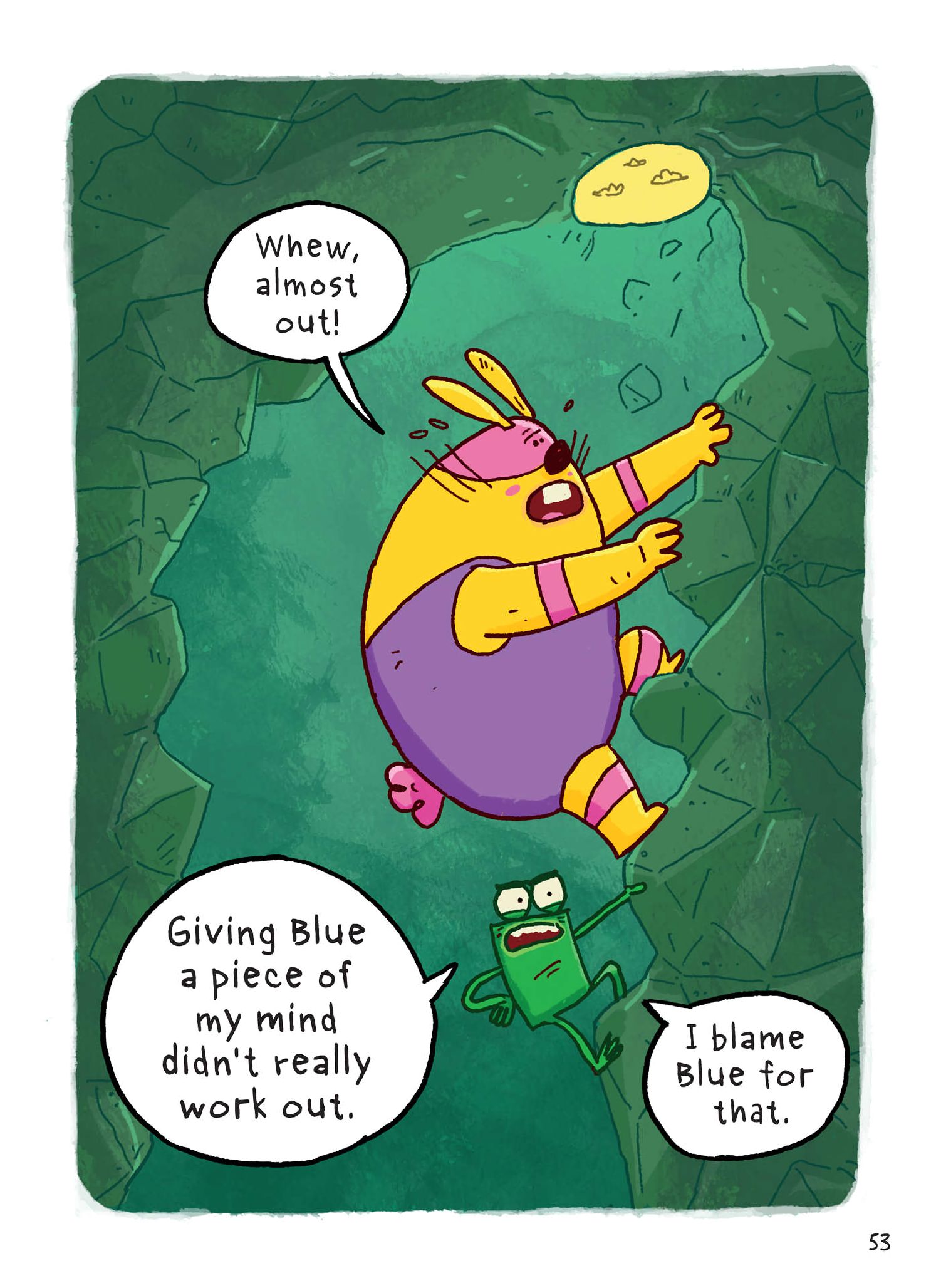 Read online Blue, Barry & Pancakes comic -  Issue # TPB 4 - 57