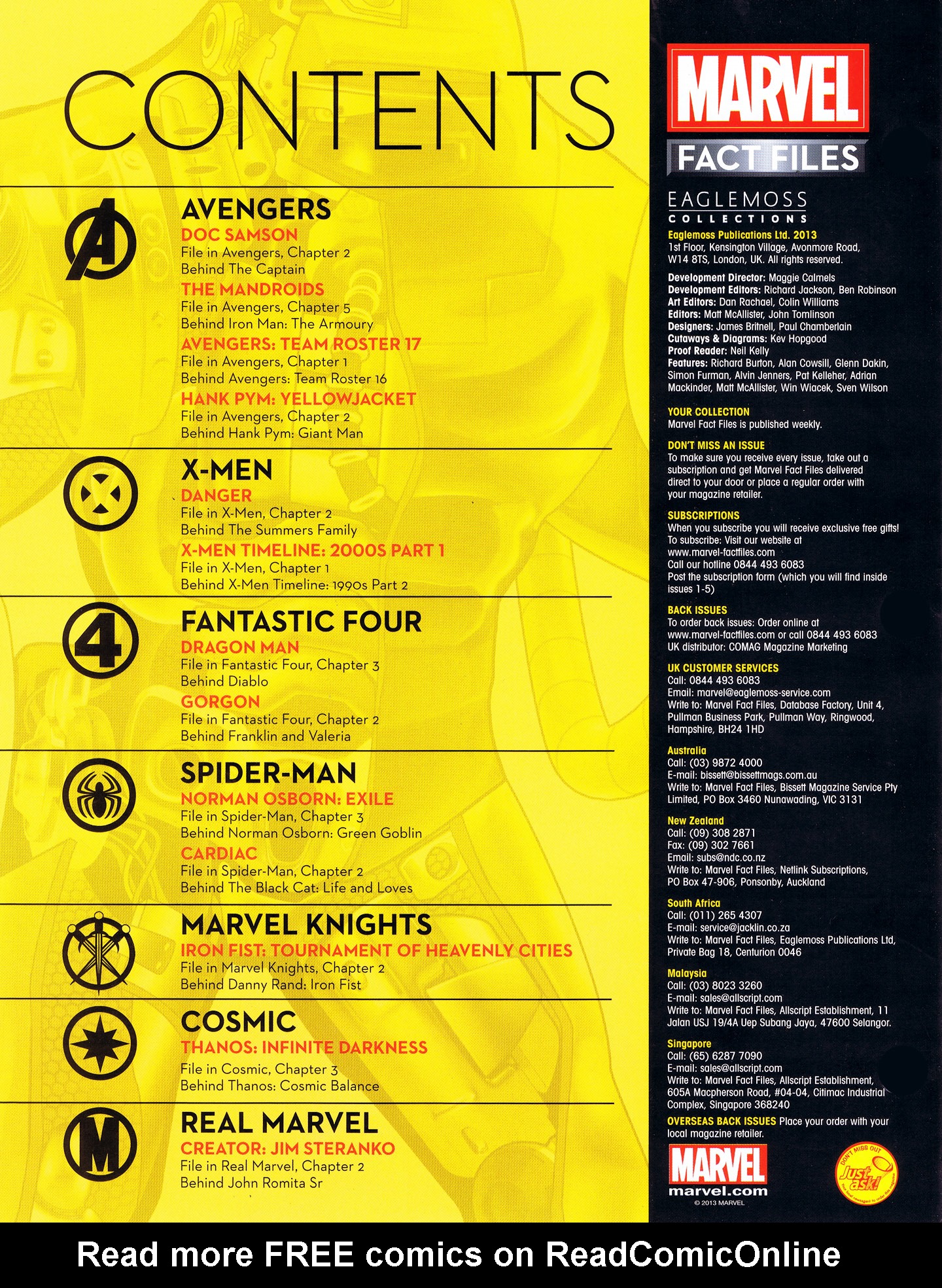 Read online Marvel Fact Files comic -  Issue #44 - 3