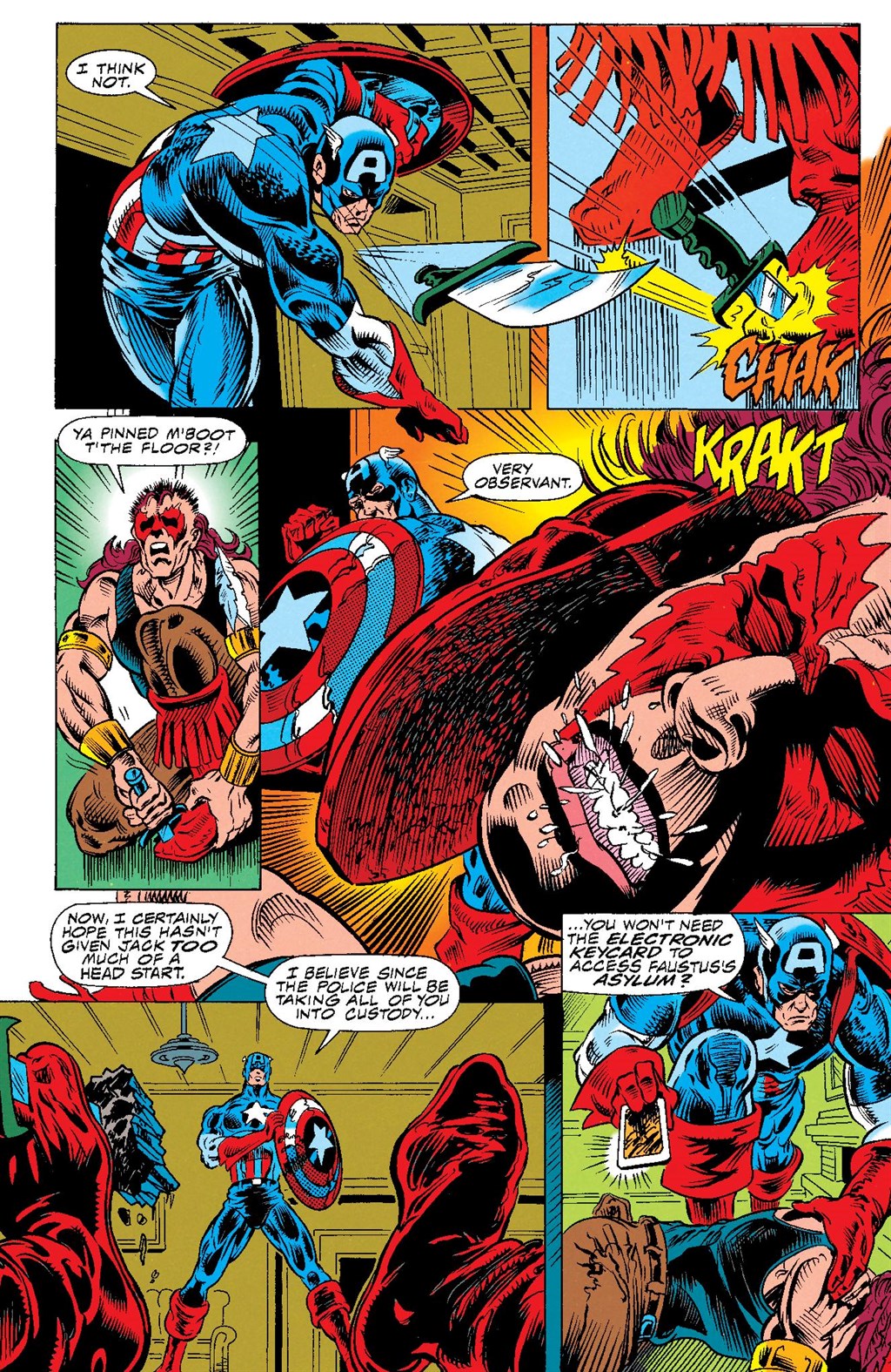 Read online Captain America Epic Collection comic -  Issue # TPB Fighting Chance (Part 1) - 84