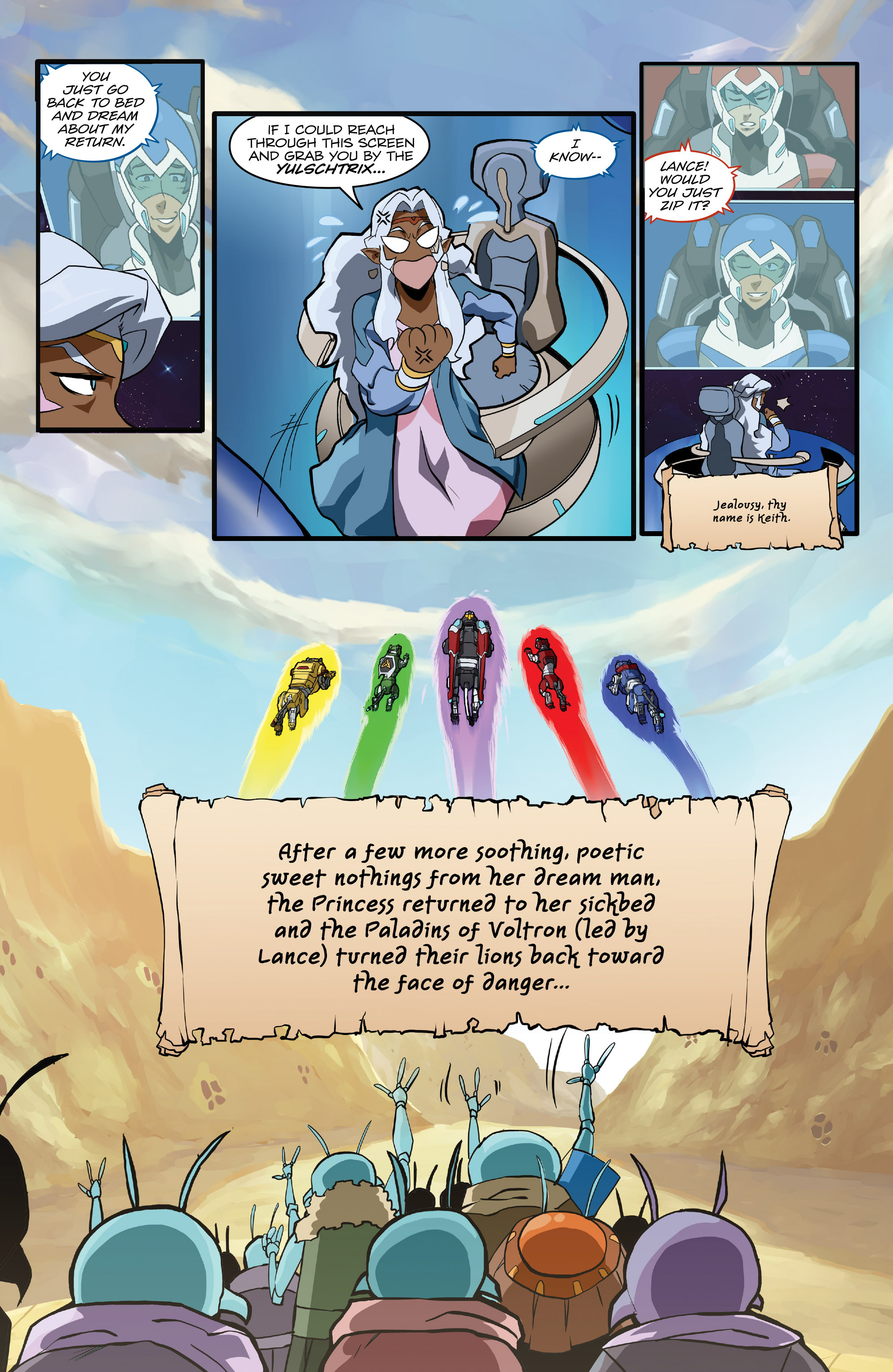 Read online Voltron: Legendary Defender comic -  Issue #3 - 10