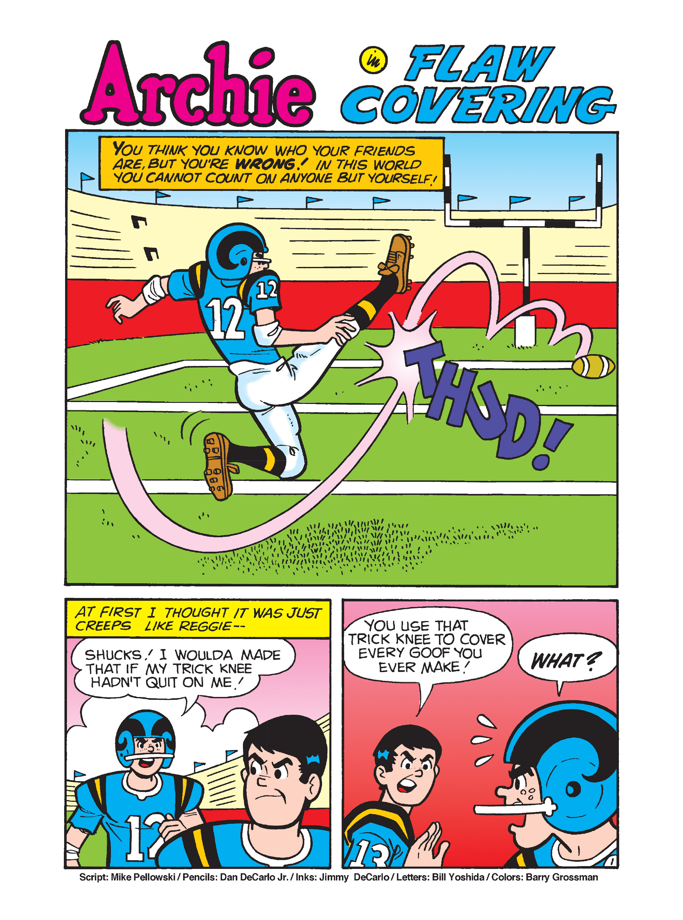 Read online Archie's Funhouse Double Digest comic -  Issue #10 - 100