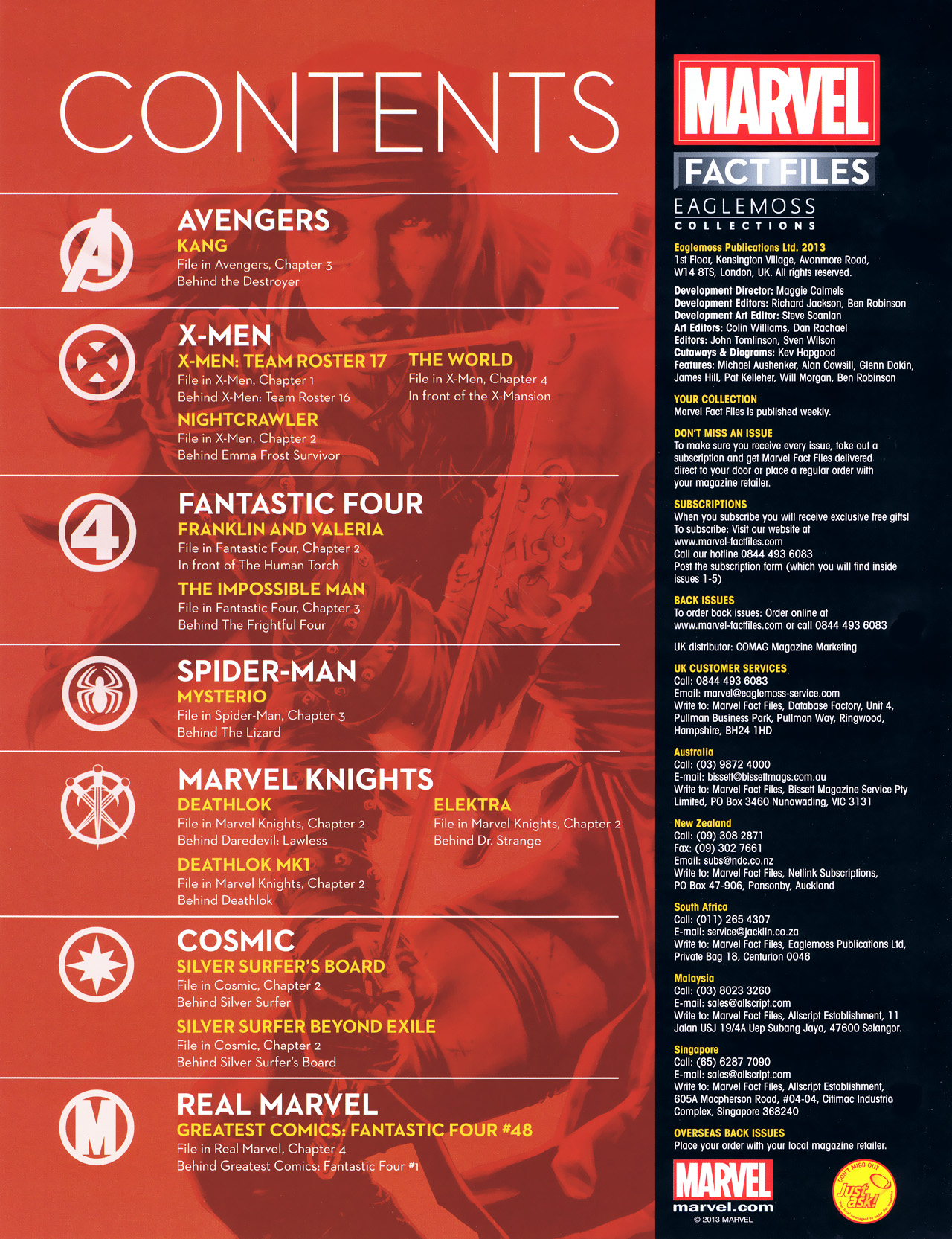 Read online Marvel Fact Files comic -  Issue #17 - 2