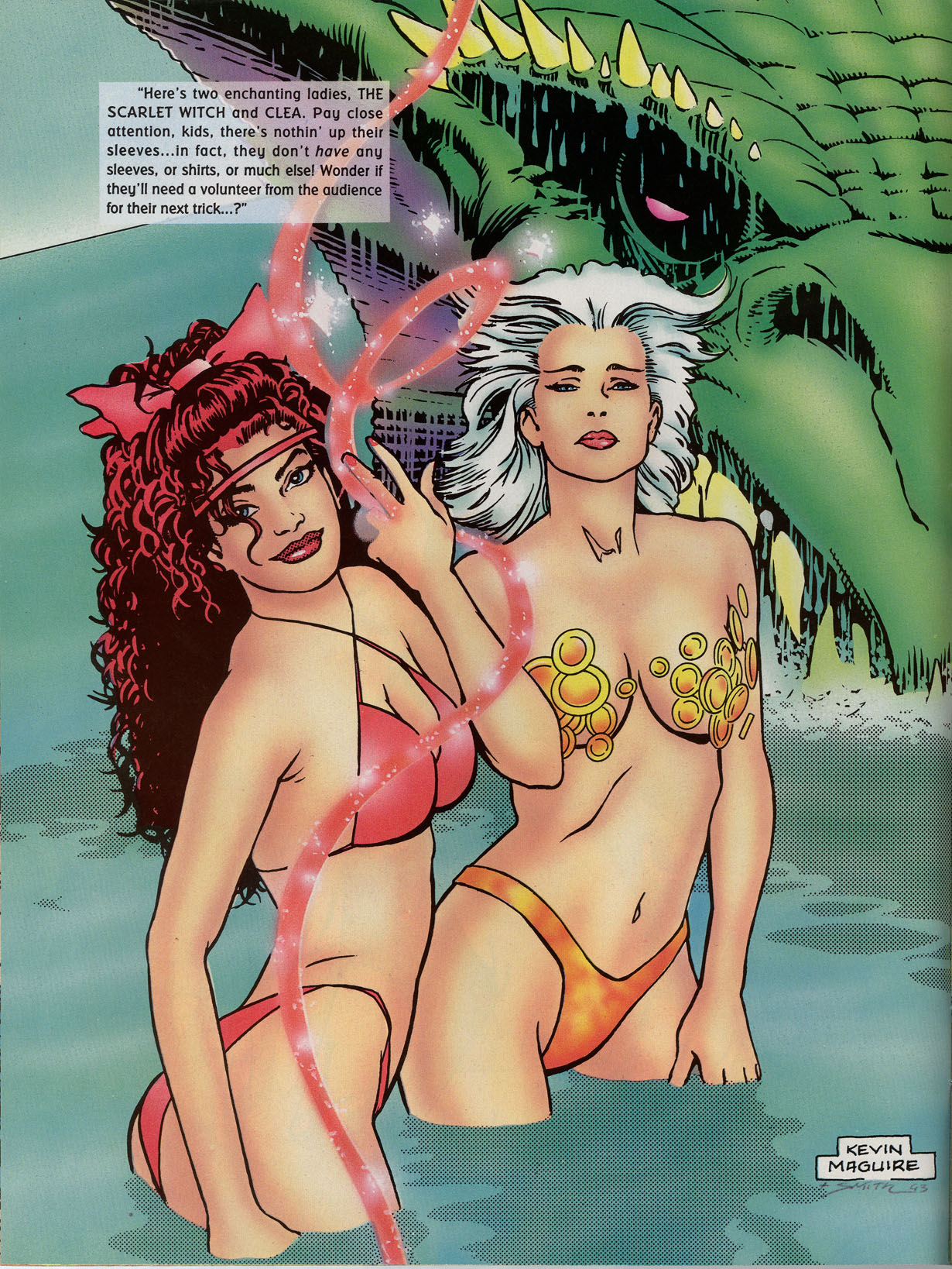 Read online Marvel Swimsuit Special comic -  Issue #2 - 9