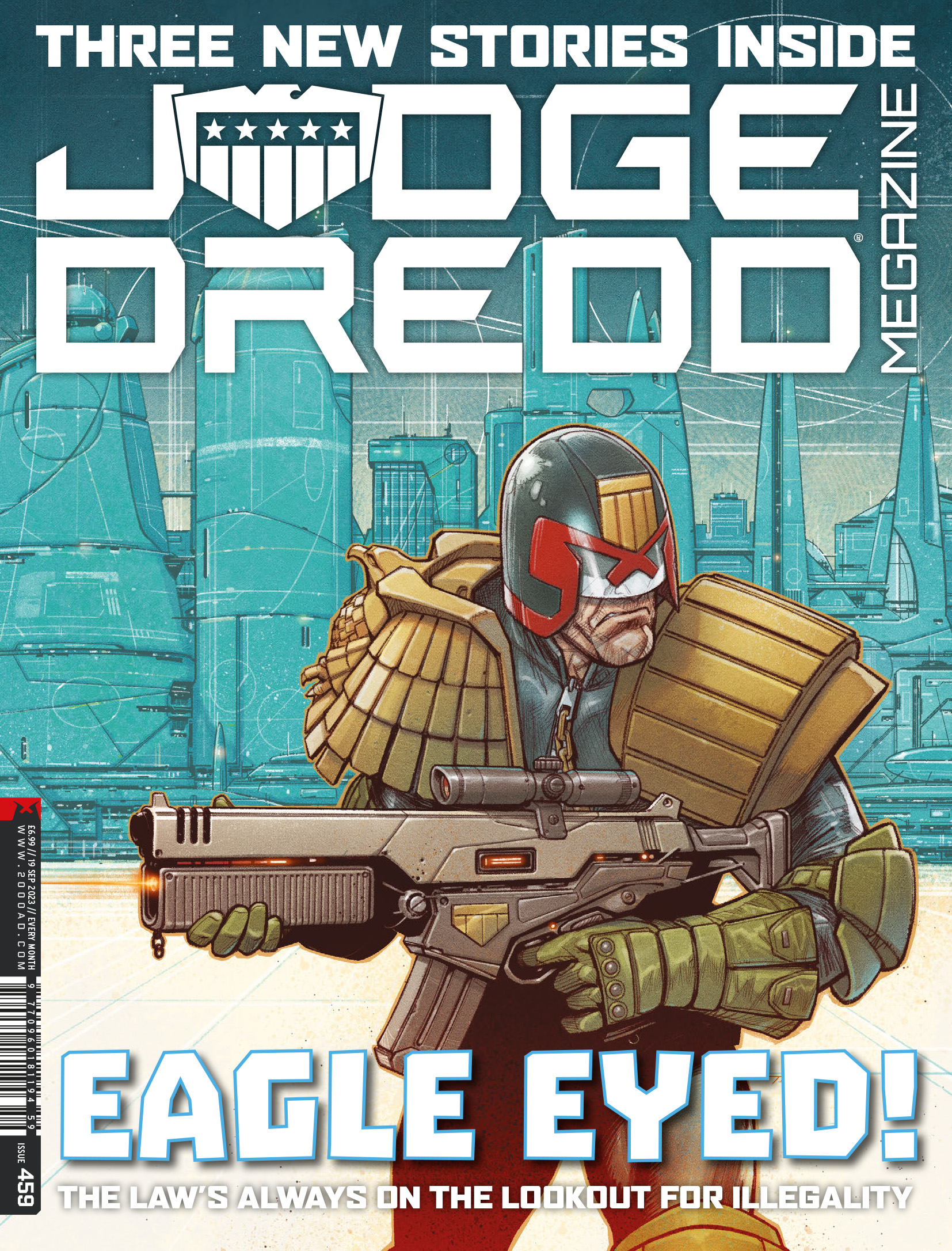 Read online Judge Dredd Megazine (Vol. 5) comic -  Issue #459 - 1