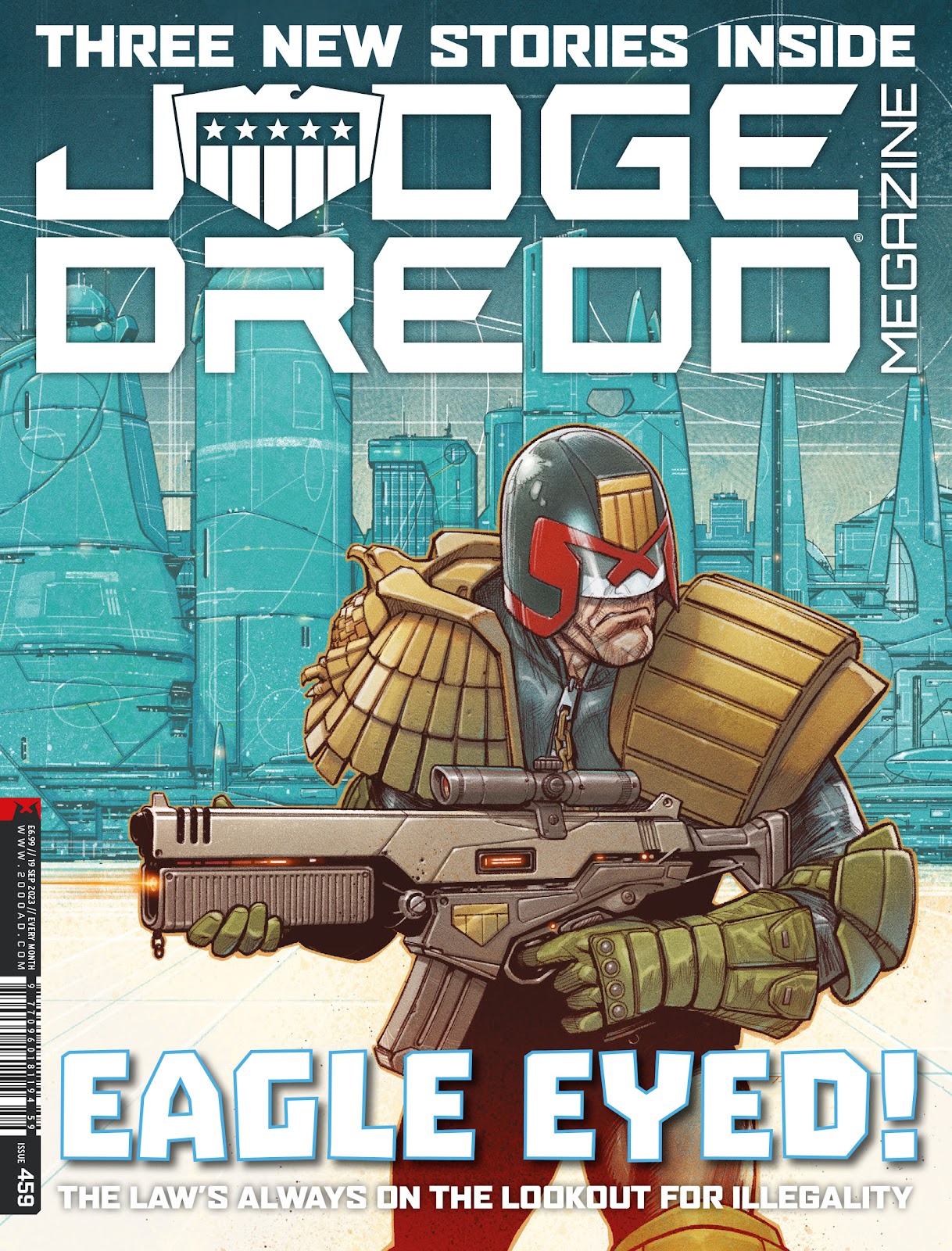 Judge Dredd Megazine (Vol. 5) issue 459 - Page 1