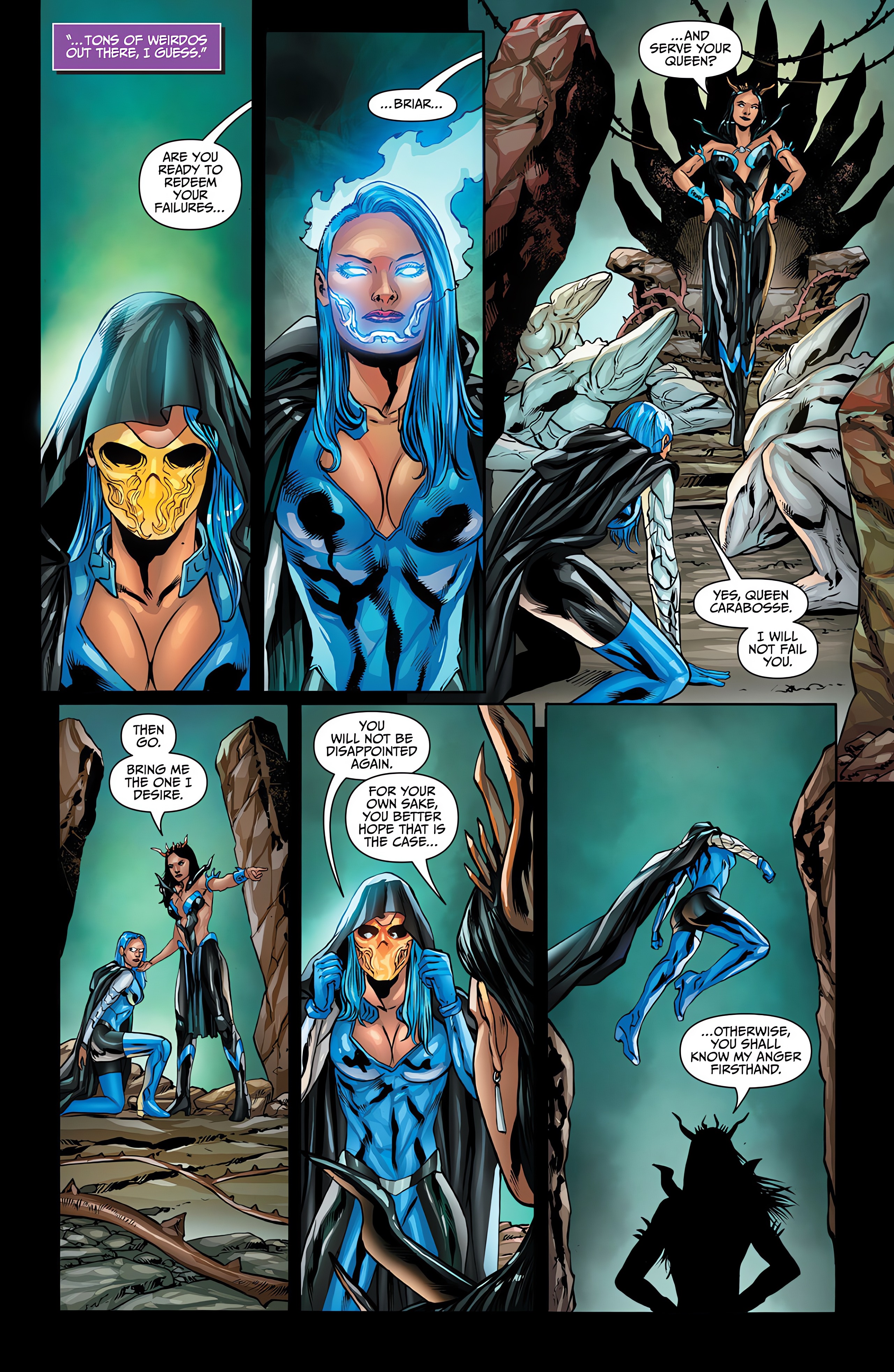 Read online Grimm Universe Presents Quarterly: Sleeping Beauty – The Nightmare Queen comic -  Issue # TPB - 14