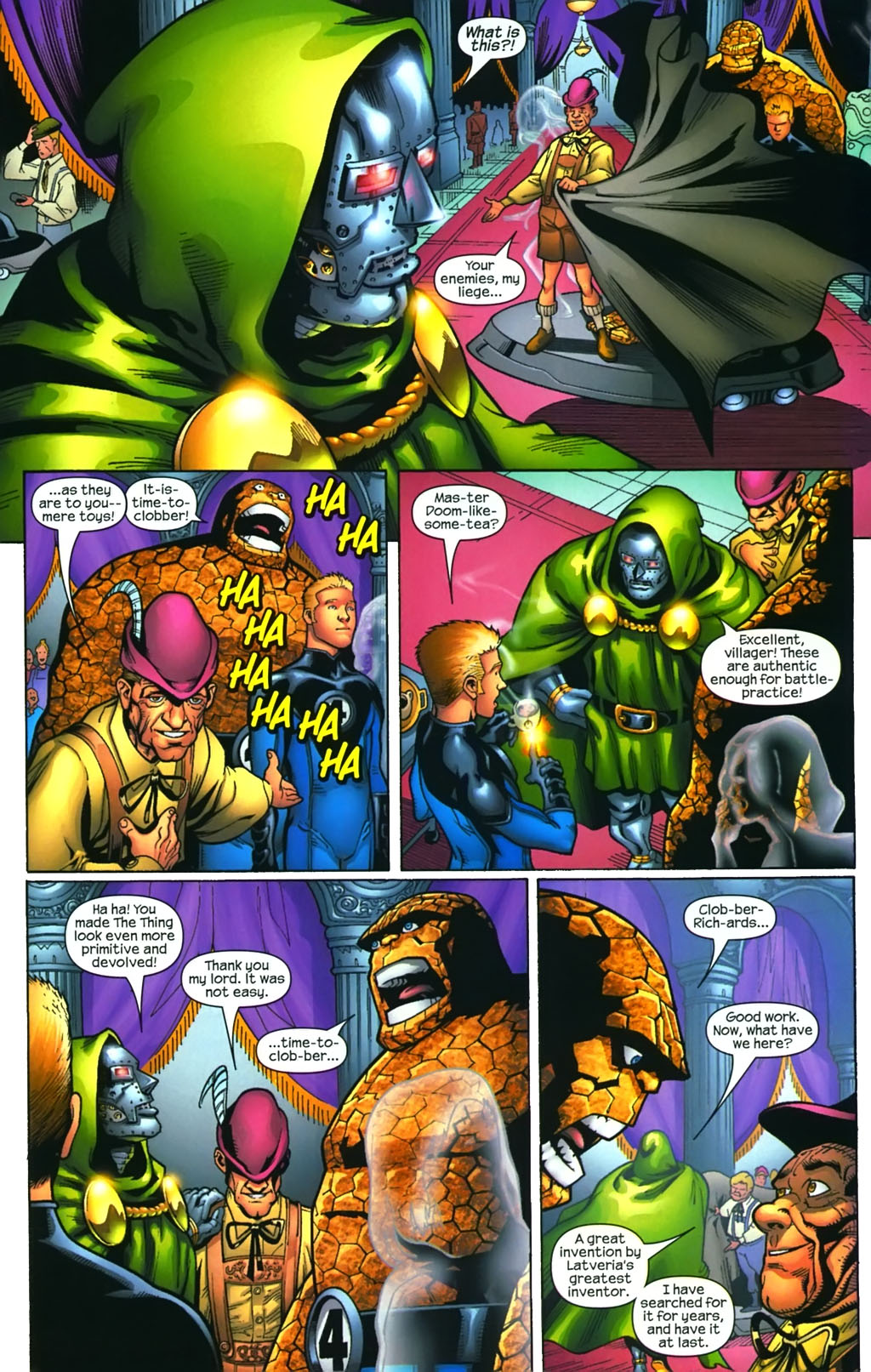 Read online Marvel Adventures Fantastic Four comic -  Issue #12 - 17