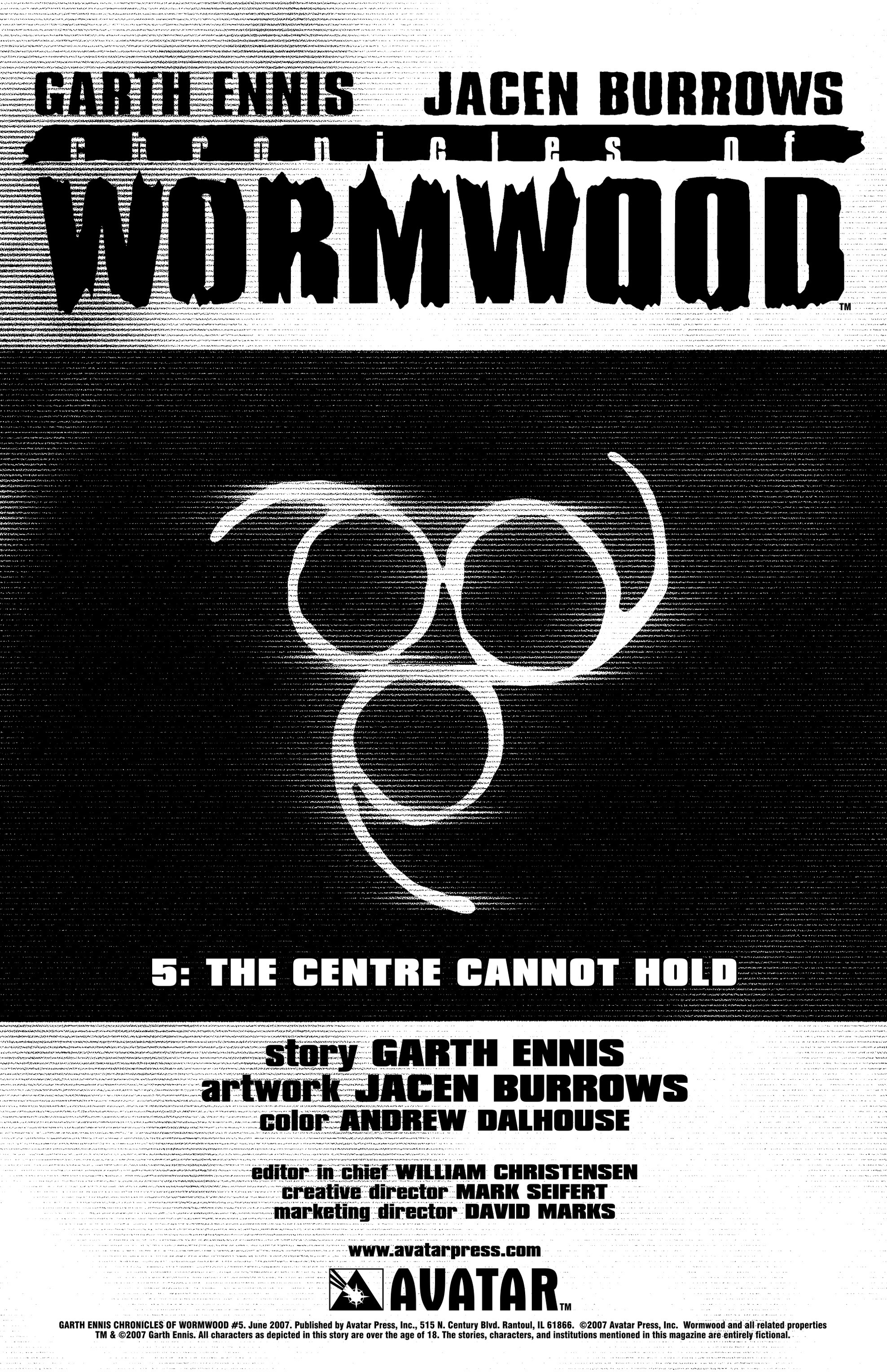 Read online Chronicles of Wormwood comic -  Issue #5 - 2