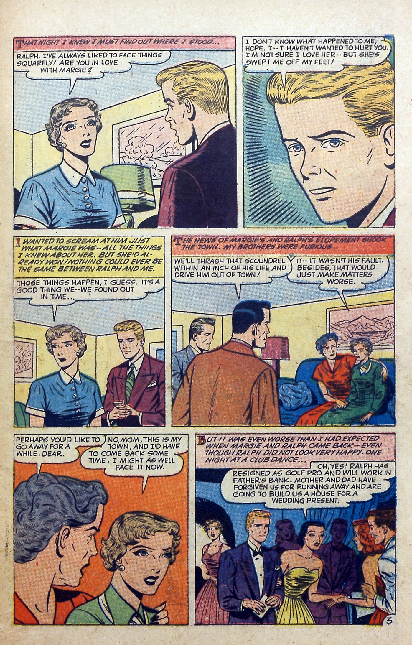 Read online Glamorous Romances comic -  Issue #81 - 29