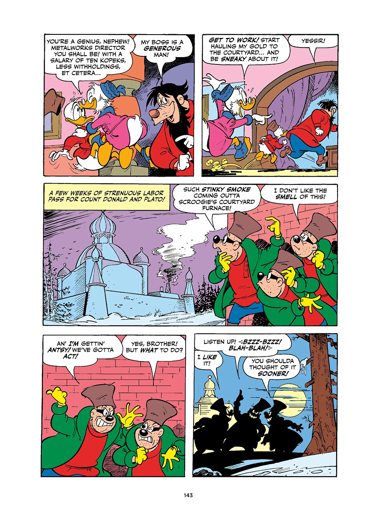 Read online Uncle Scrooge and Donald Duck in Les Misérables and War and Peace comic -  Issue # TPB (Part 2) - 43