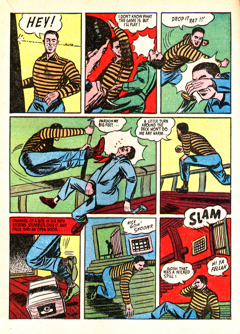 Read online Captain Fearless comic -  Issue #1 - 31
