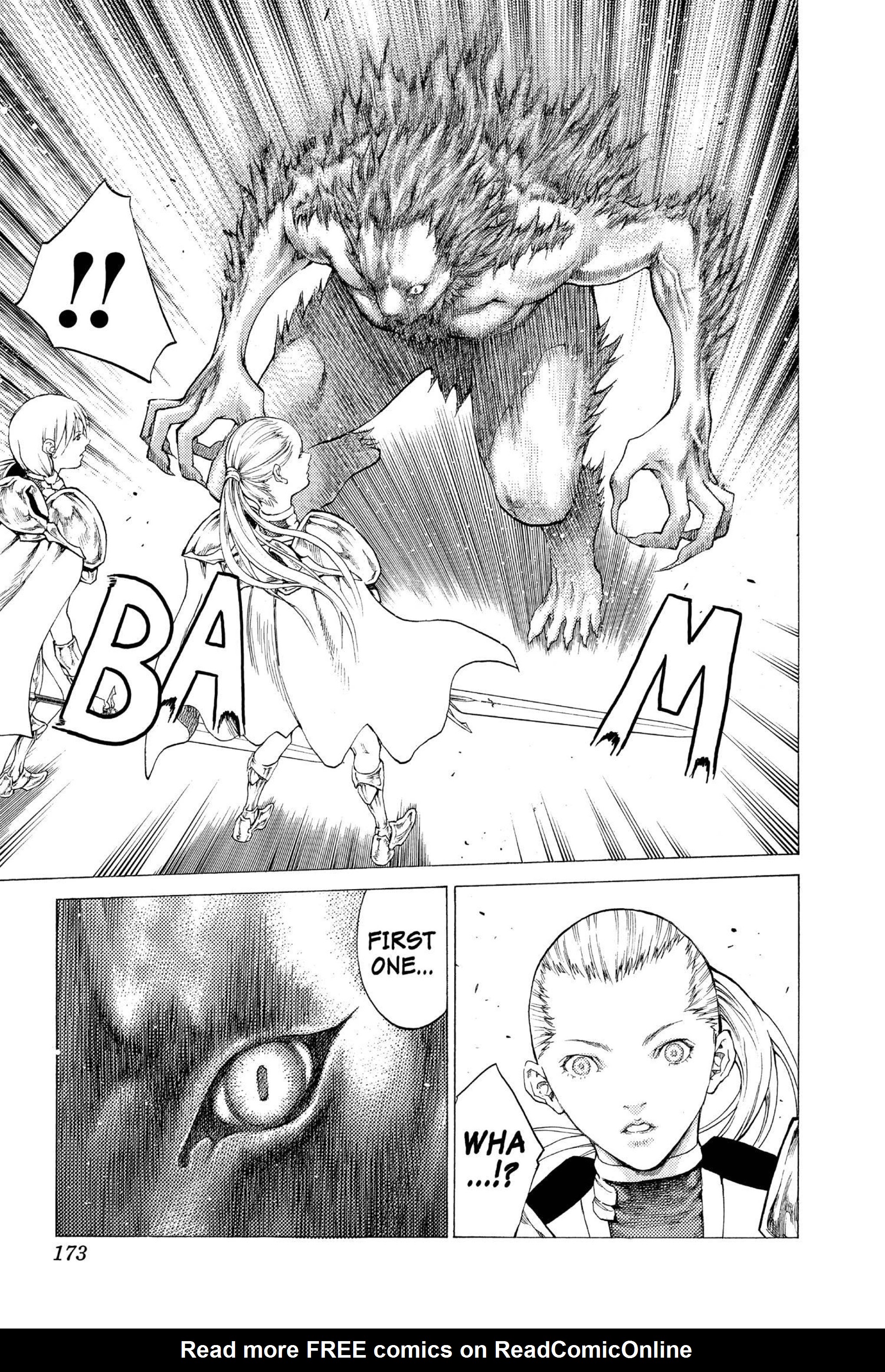 Read online Claymore comic -  Issue #10 - 160