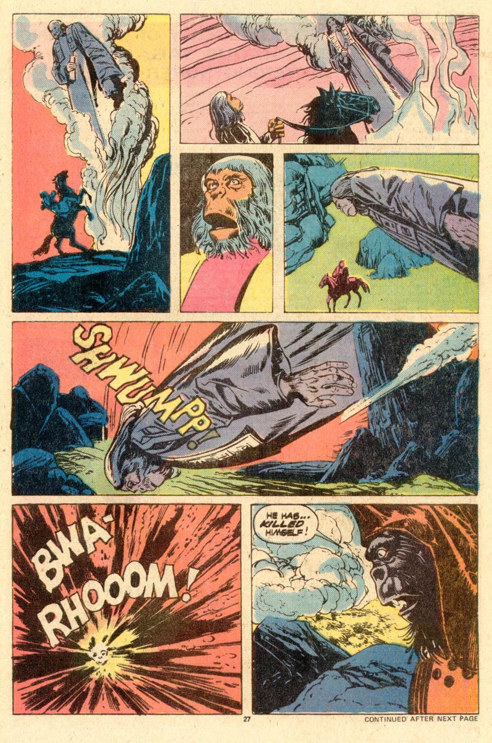 Read online Adventures on the Planet of the Apes comic -  Issue #10 - 17