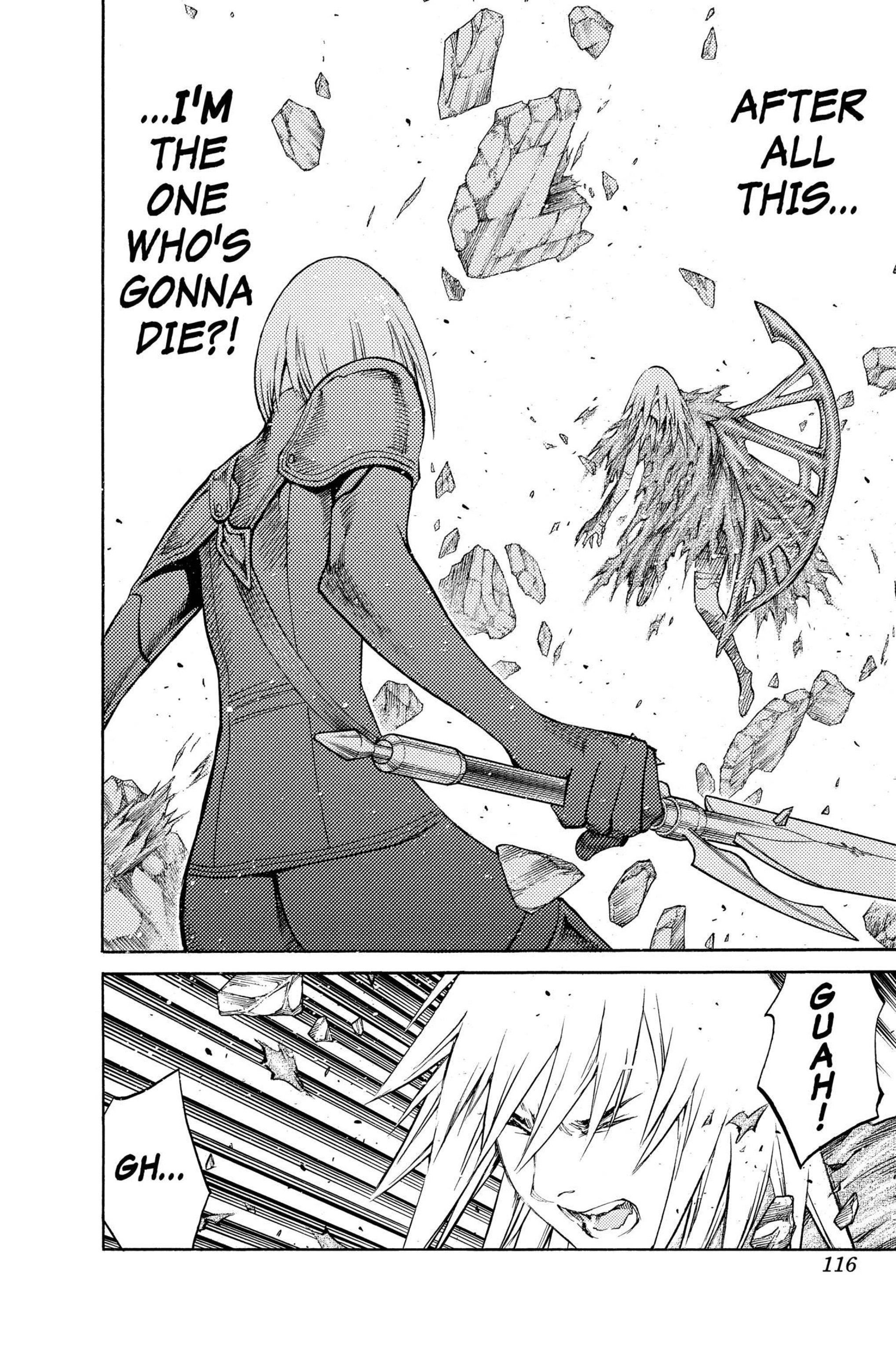 Read online Claymore comic -  Issue #16 - 108