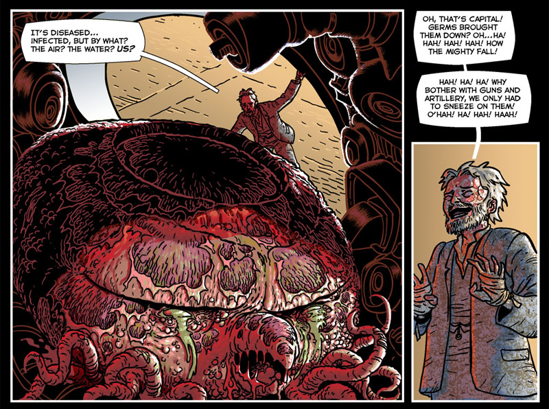 Read online H. G. Wells' The War of the Worlds comic -  Issue # TPB - 114