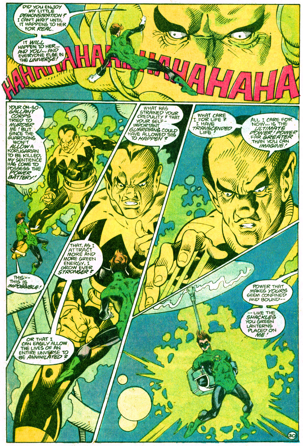 Read online The Green Lantern Corps comic -  Issue #224 - 30