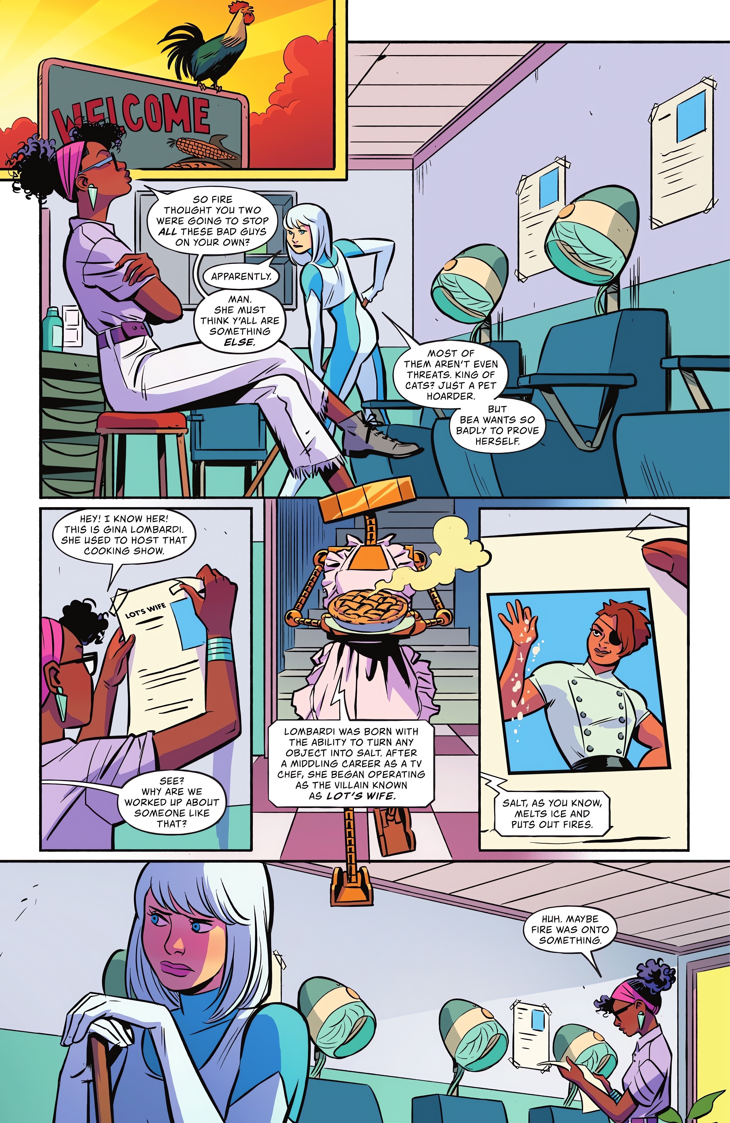 Read online Fire & Ice: Welcome to Smallville comic -  Issue #1 - 19