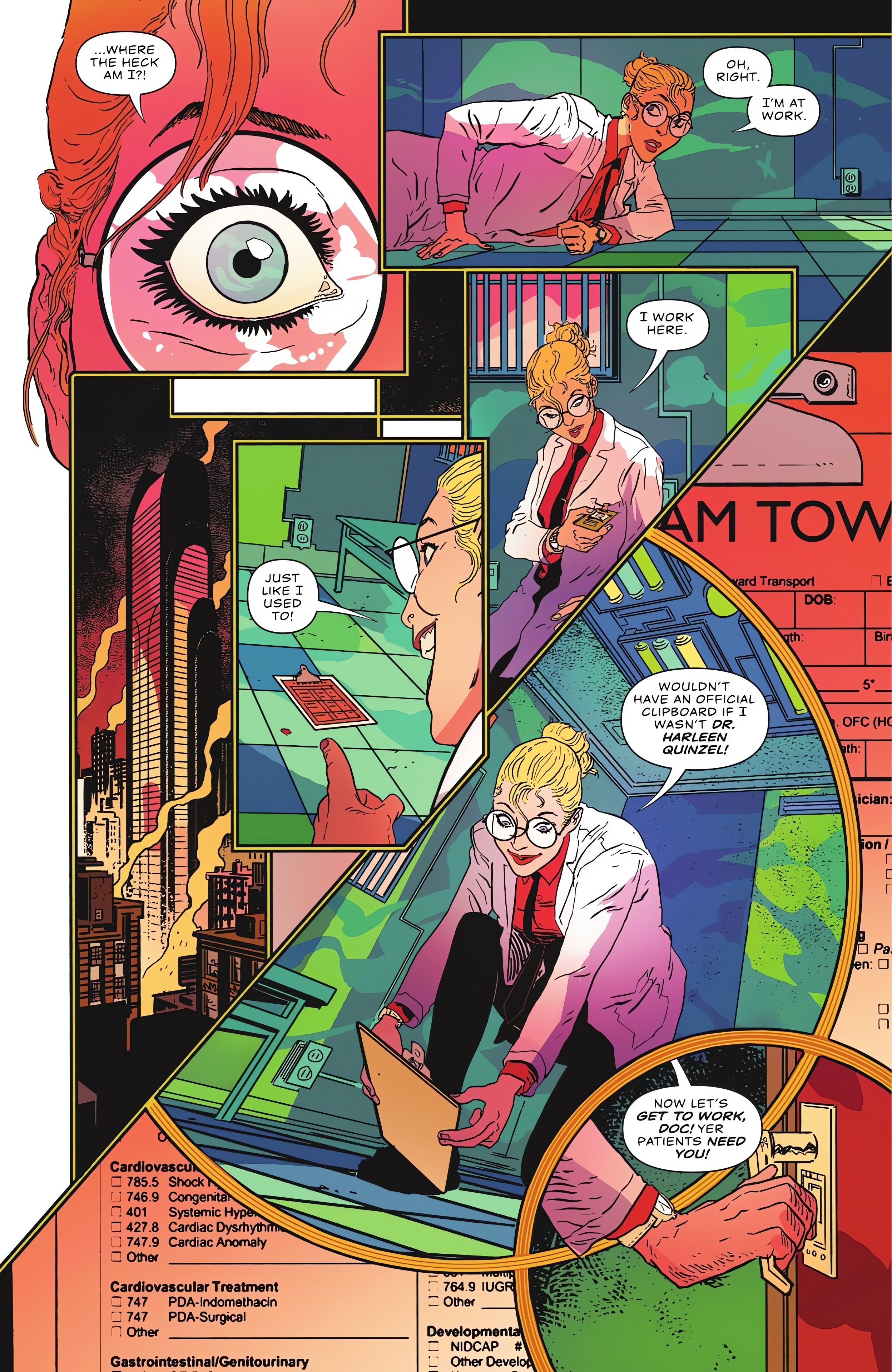 Read online Knight Terrors: Harley Quinn comic -  Issue #1 - 3