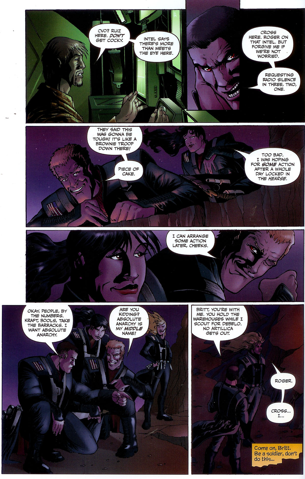 Read online CVO: Covert Vampiric Operations - African Blood comic -  Issue #2 - 8