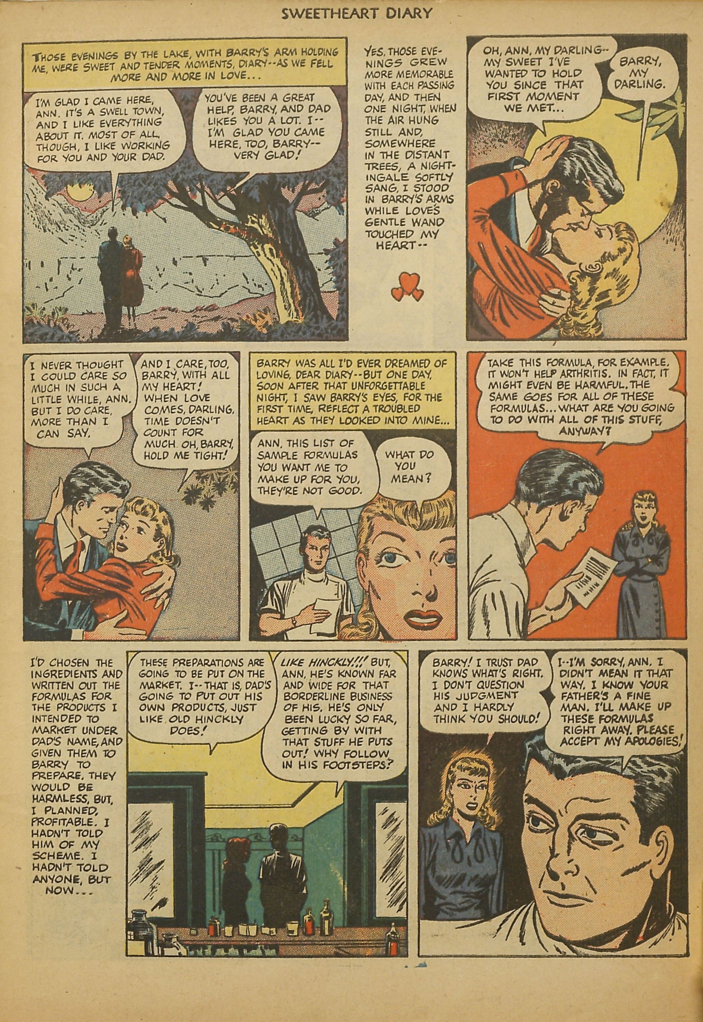 Read online Sweetheart Diary comic -  Issue #3 - 7