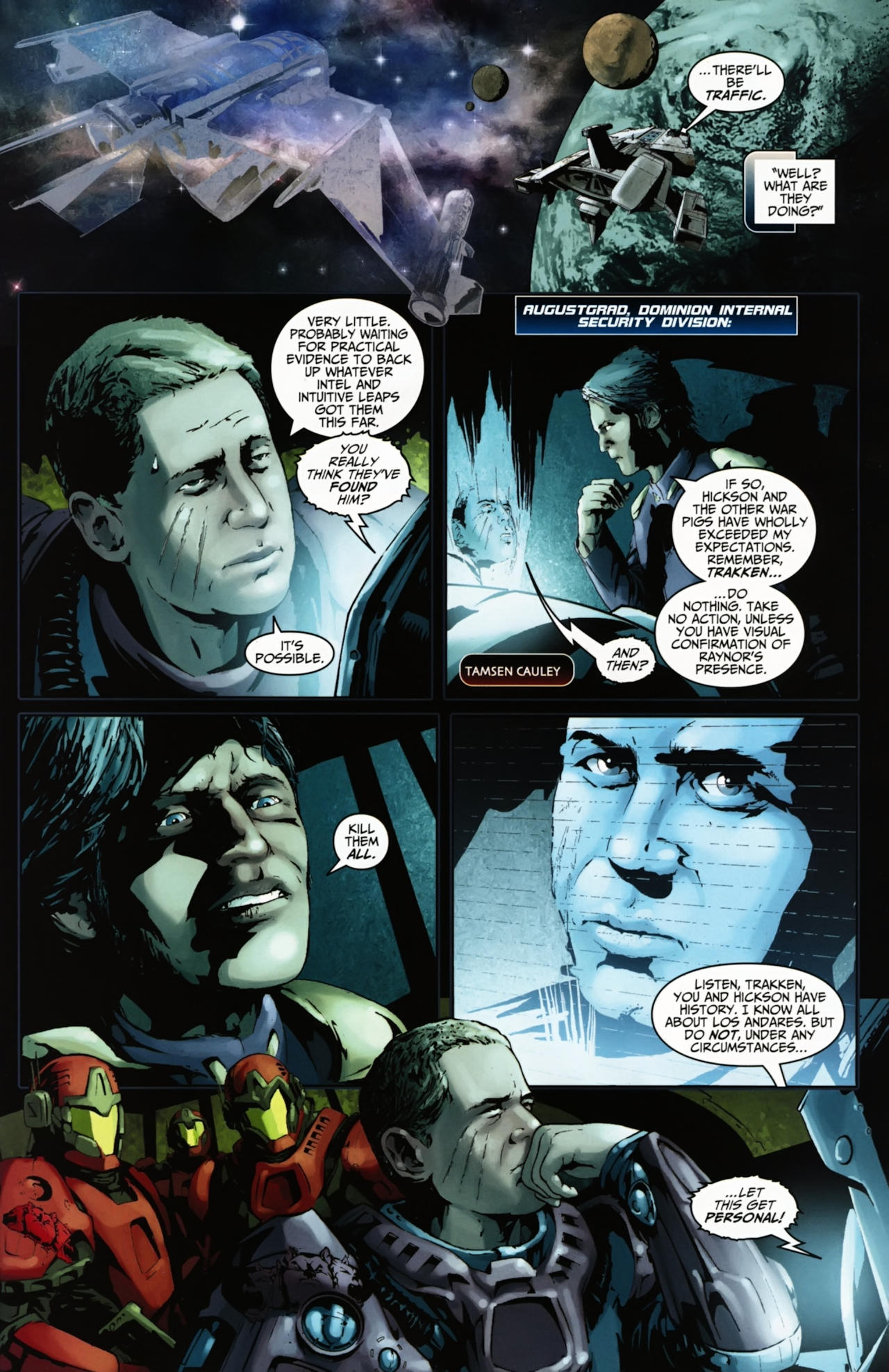 Read online StarCraft comic -  Issue #5 - 4