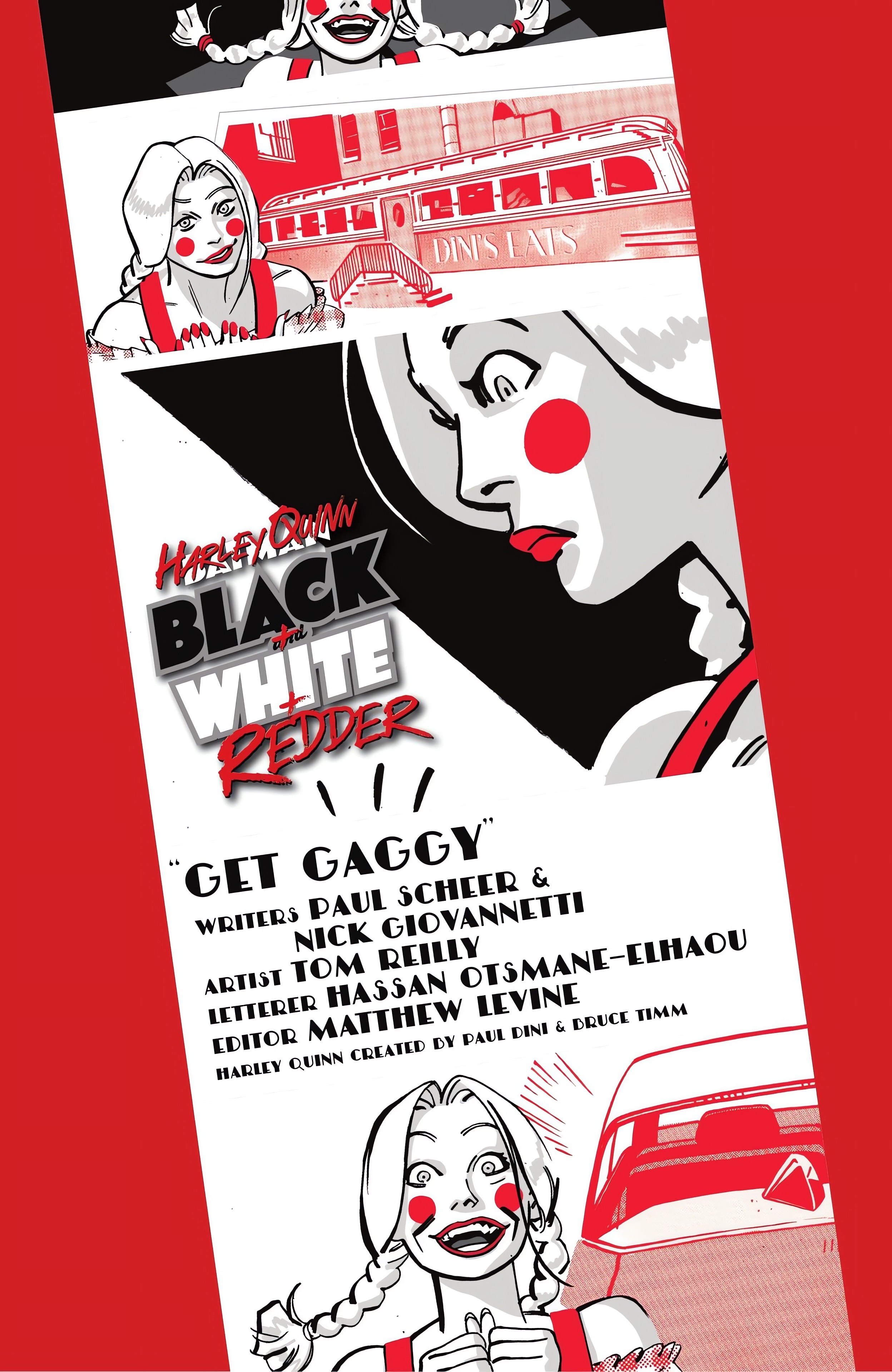 Read online Harley Quinn: Black   White   Redder comic -  Issue #1 - 28